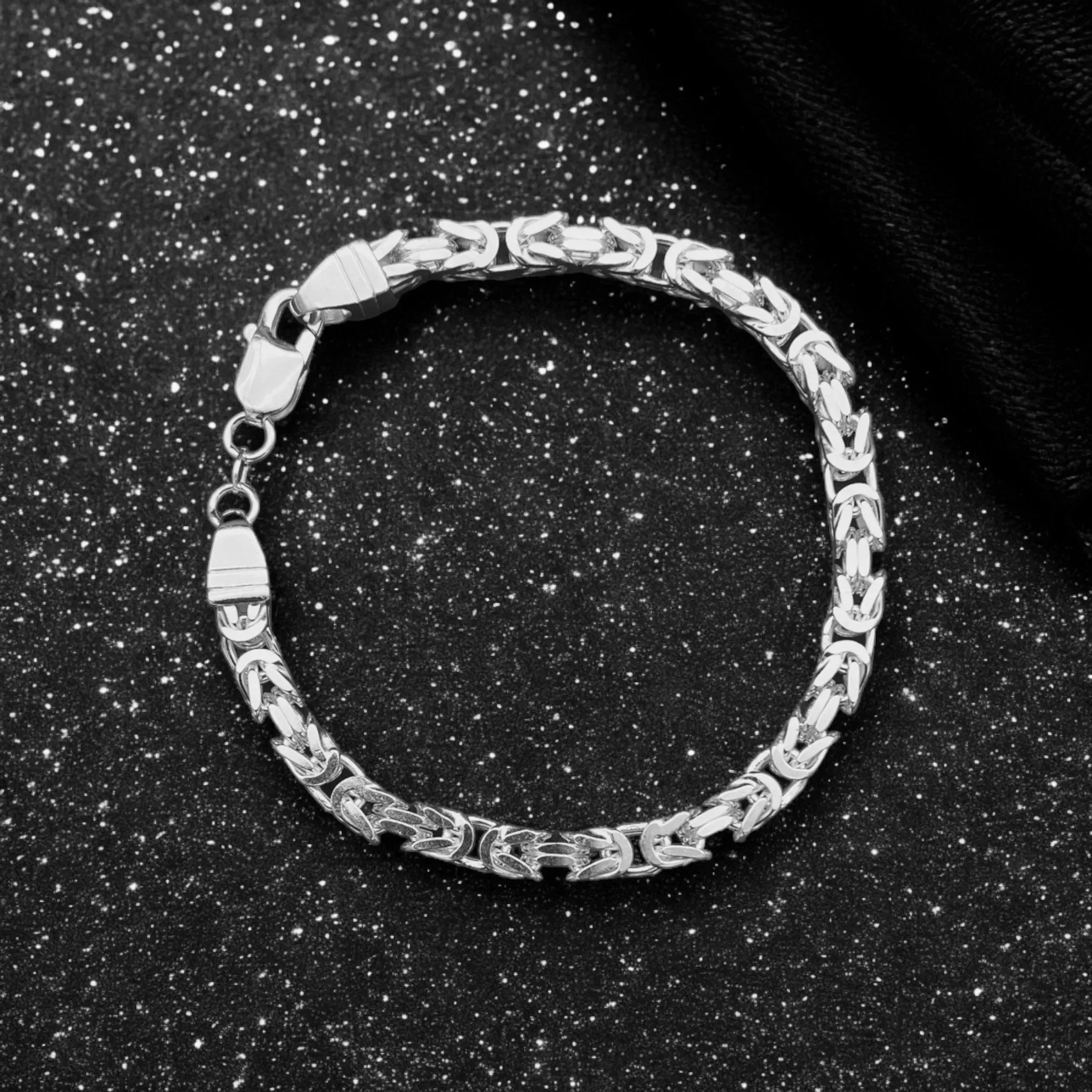 KÖNIGSKETTEN ARMBAND 925 SILBER 5.1MM - VENEV