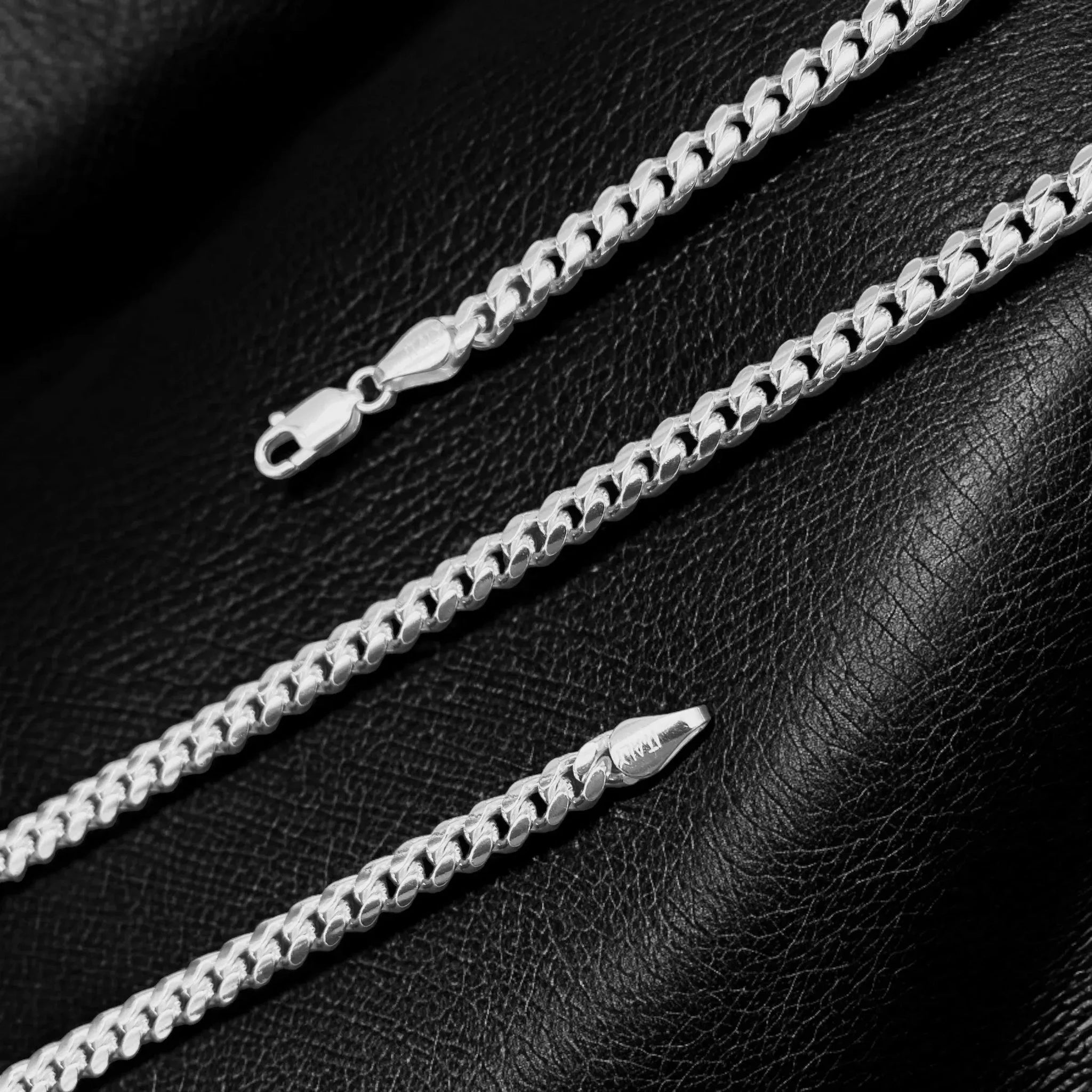 4,8MM MIAMI CUBAN LINK PANZERKETTEN ARMBAND - SILBER 925
