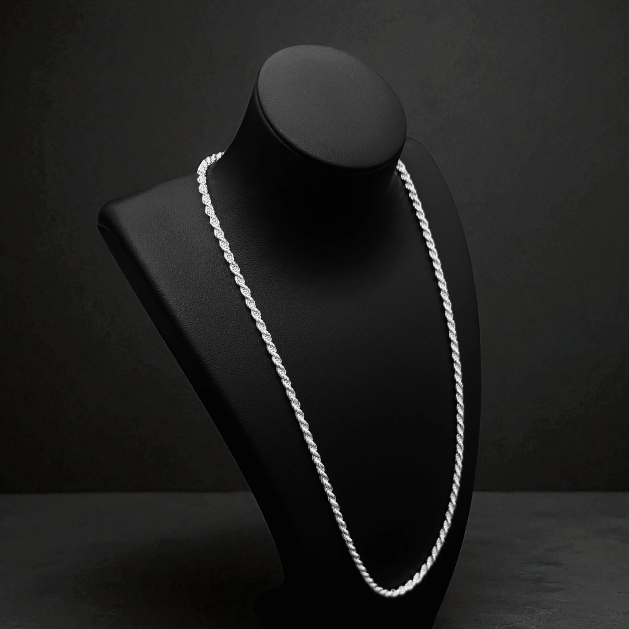 3,2MM KORDELKETTE - SILBER 925