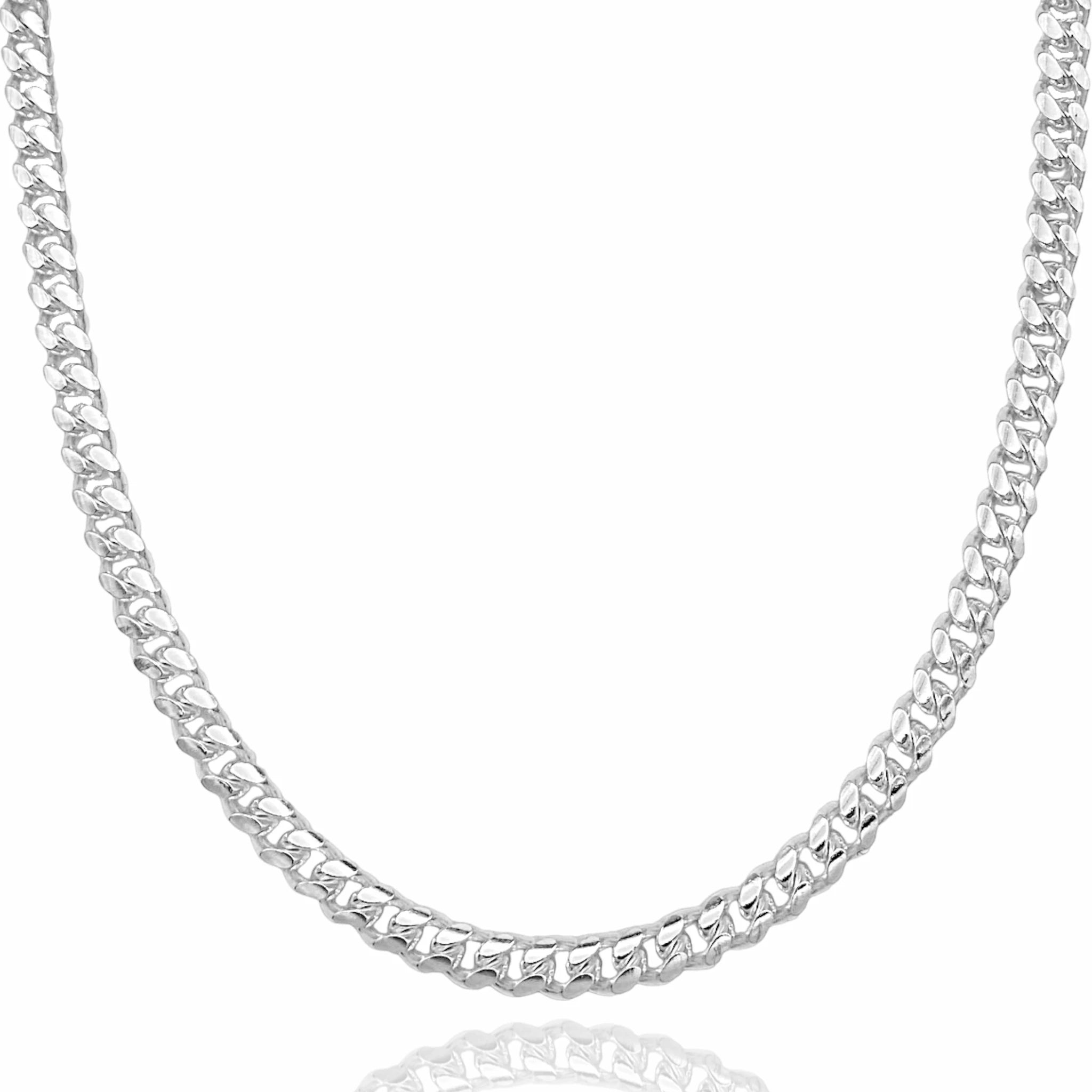 4,8MM MIAMI CUBAN LINK PANZERKETTE - SILBER 925