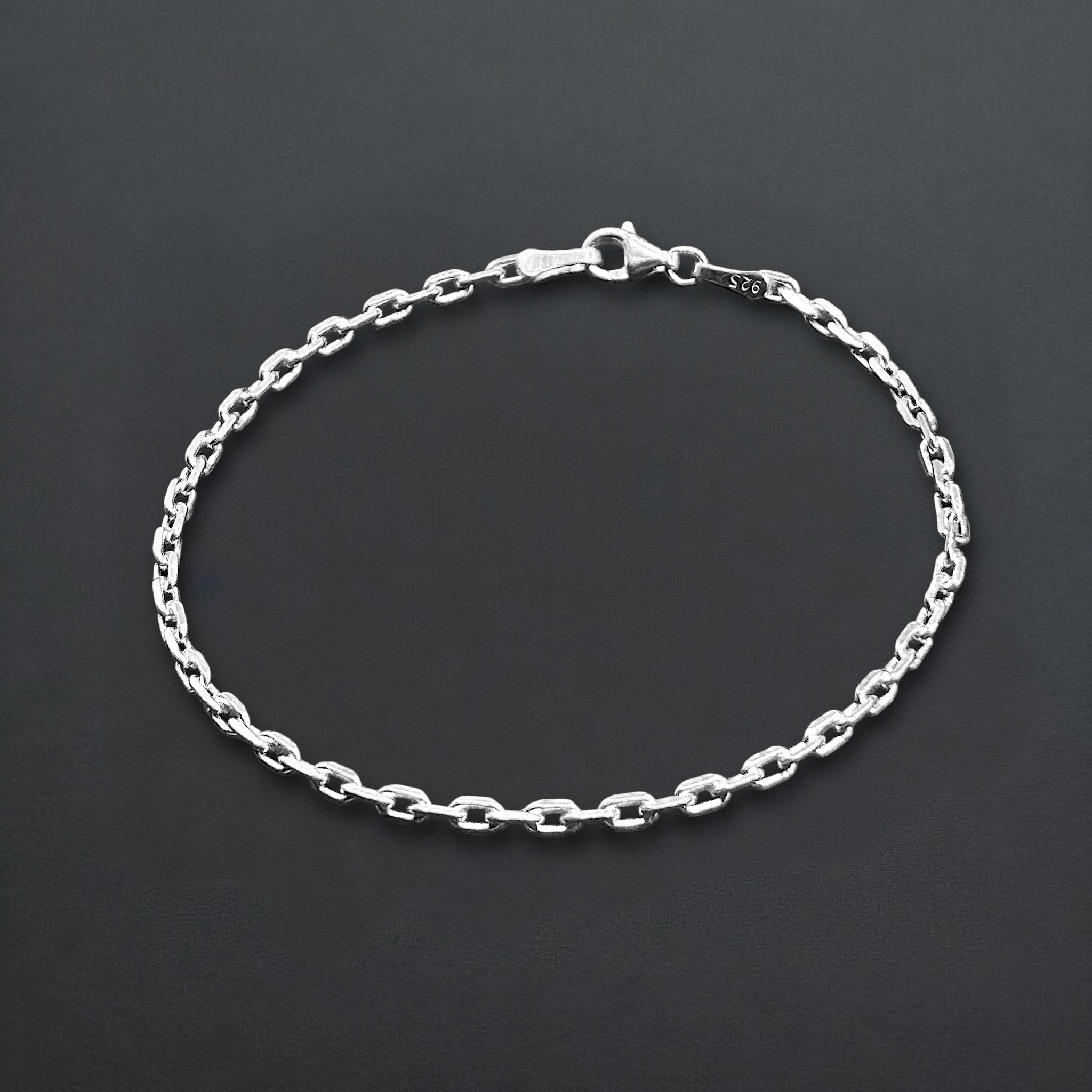 2,6MM ANKERKETTEN ARMBAND - SILBER 925