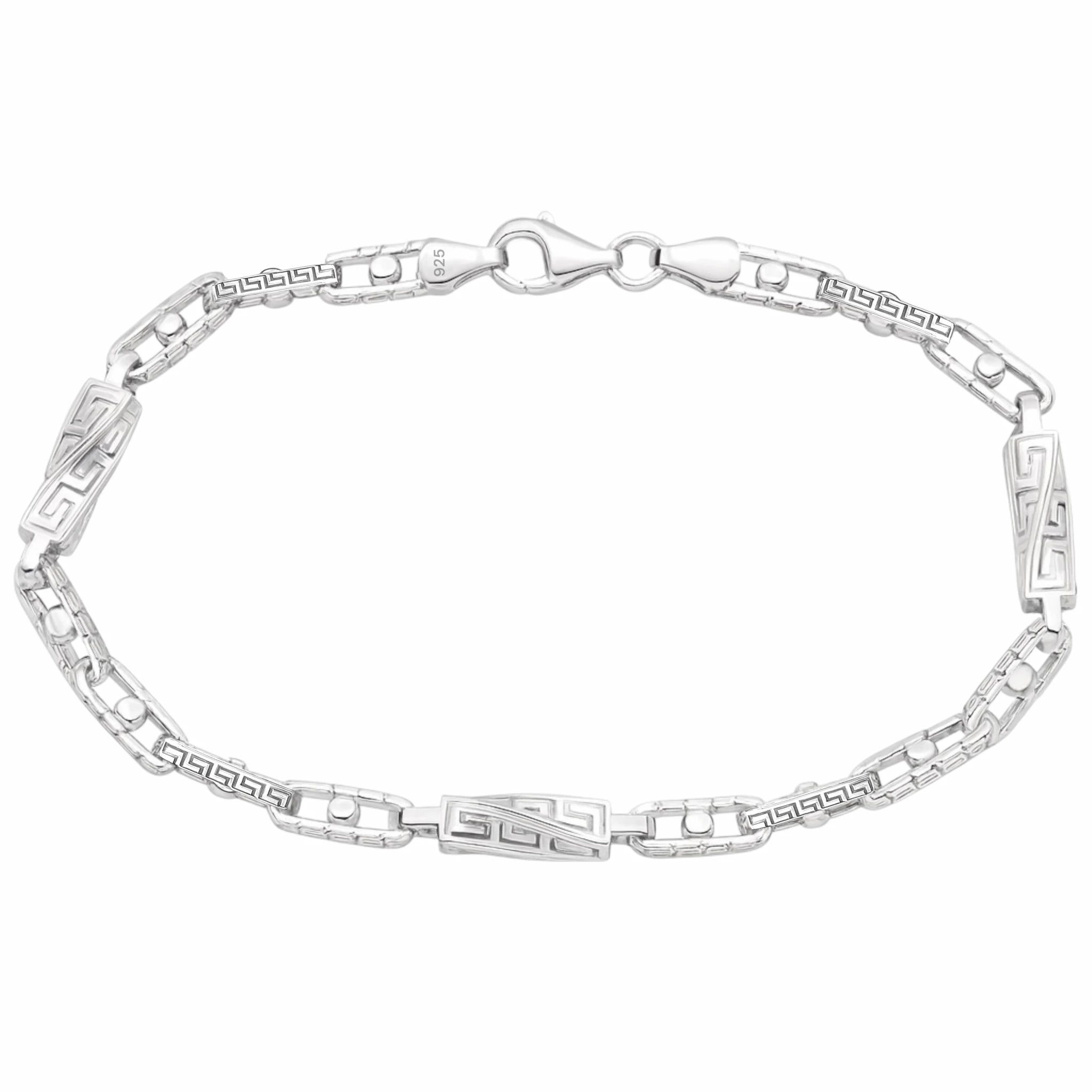 4MM SANTORINI ARMBAND - SILBER 925