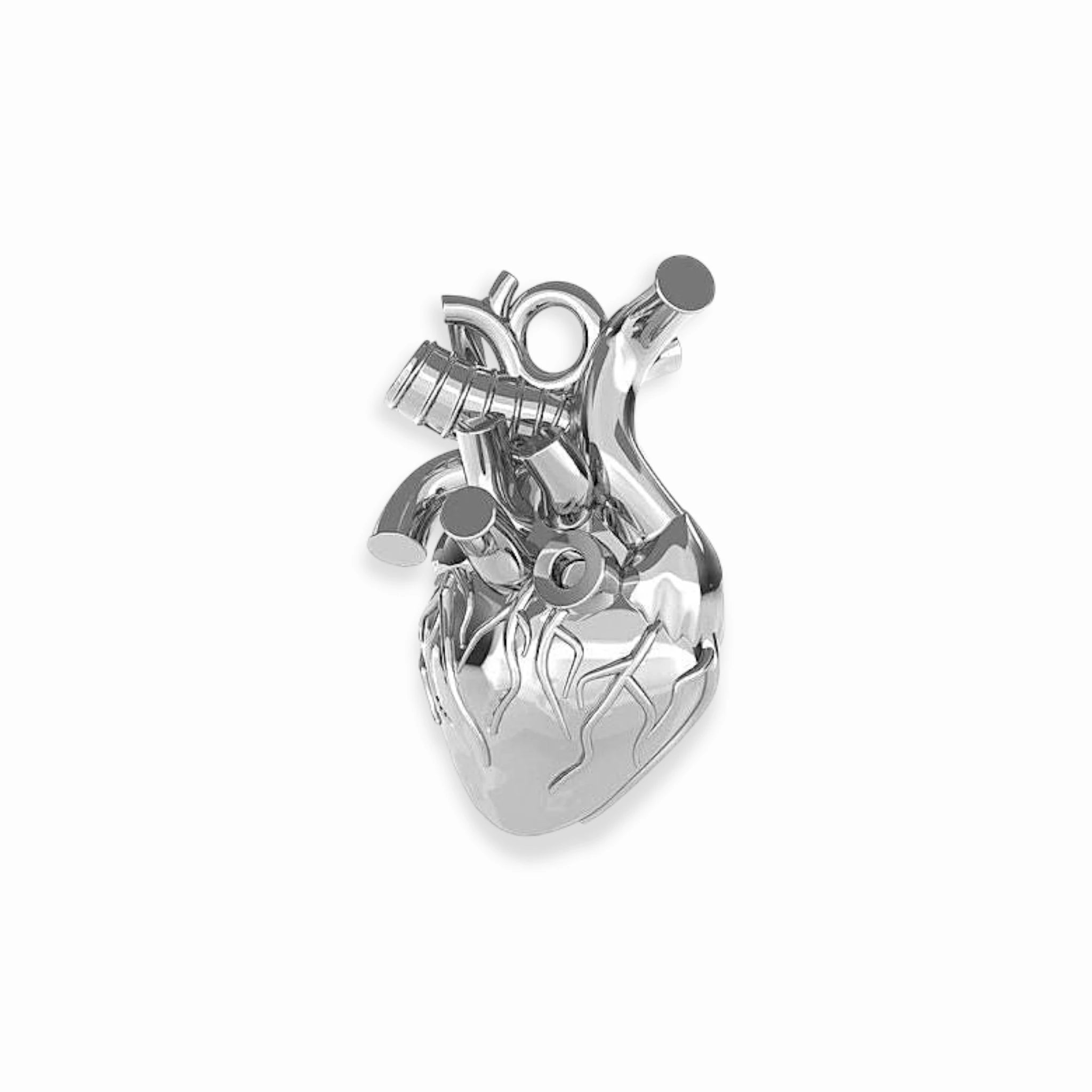 HERZ ANHÄNGER - SILBER 925