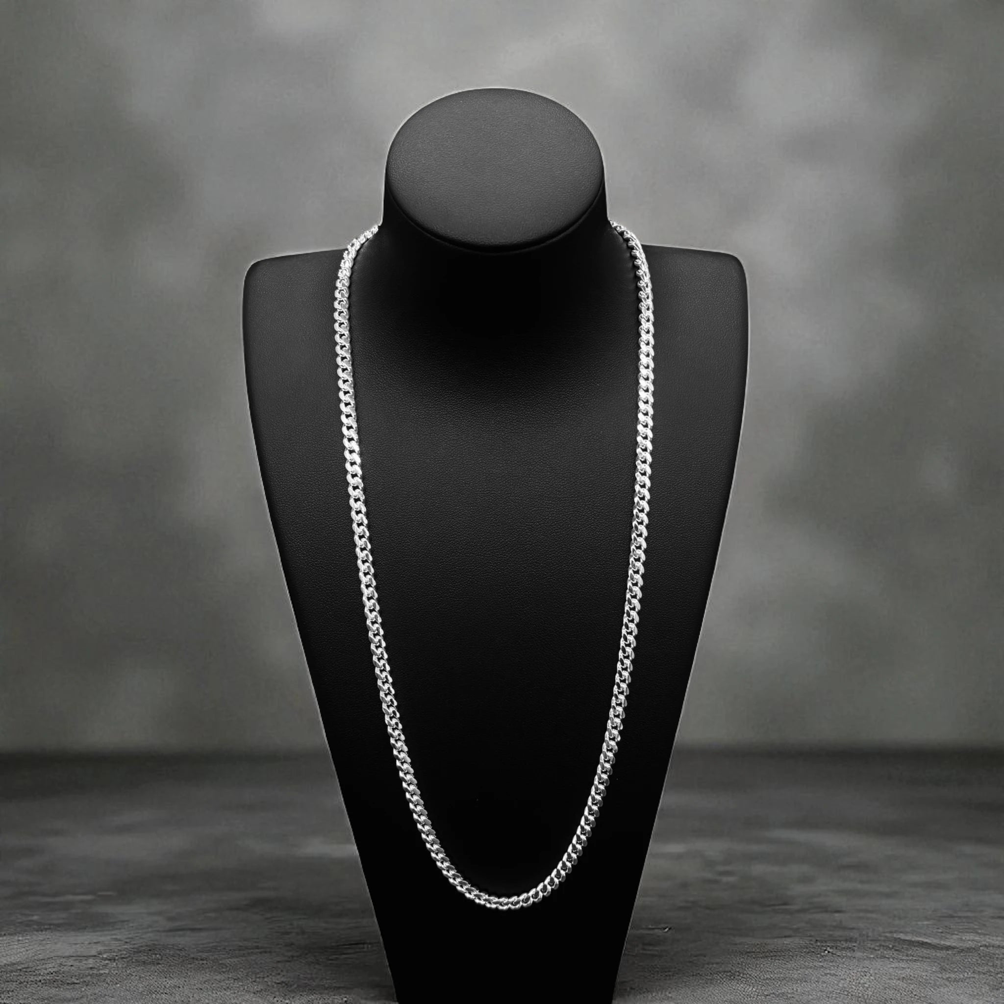 4,8MM MIAMI CUBAN LINK PANZERKETTE - SILBER 925