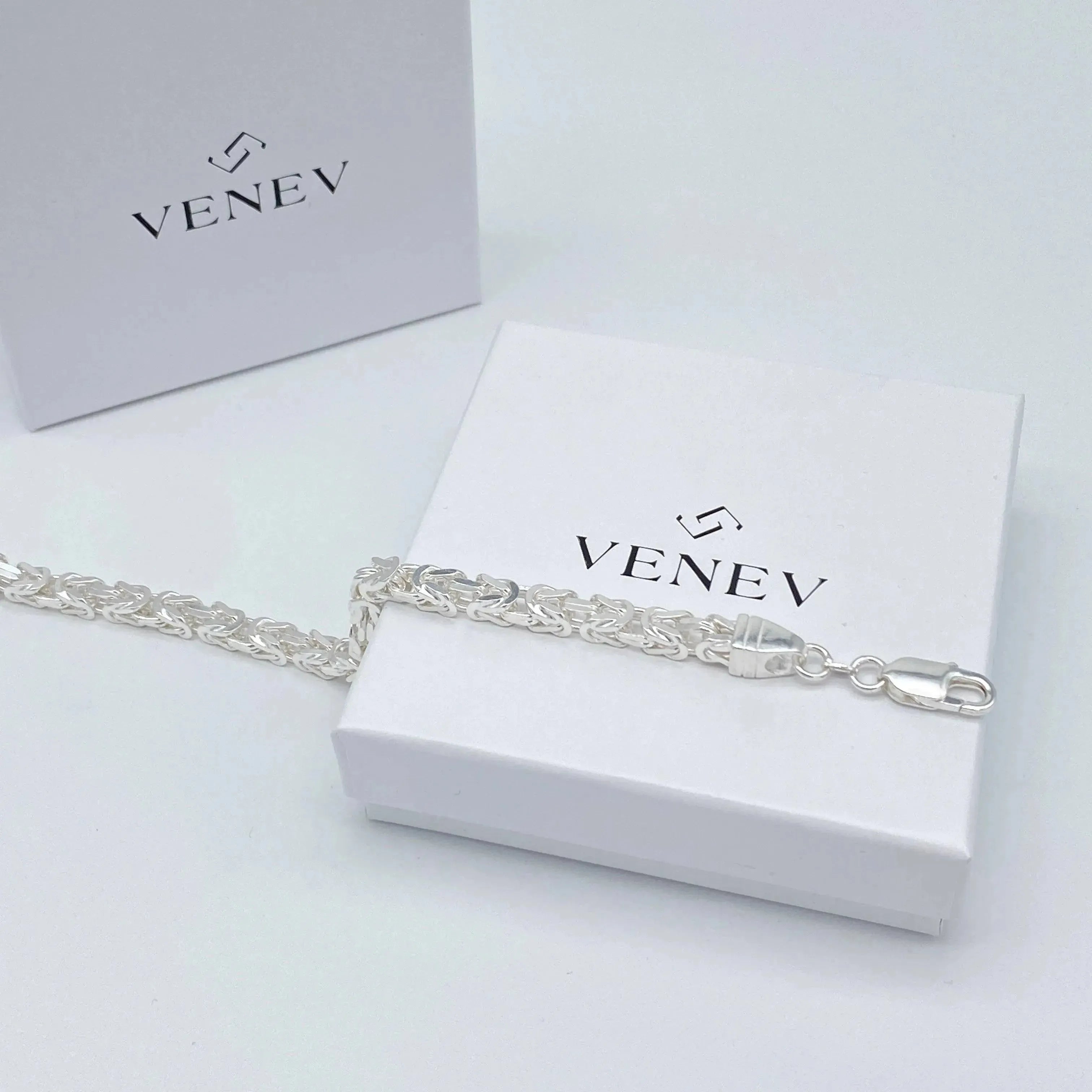 KÖNIGSKETTEN ARMBAND 925 SILBER 5.1MM - VENEV