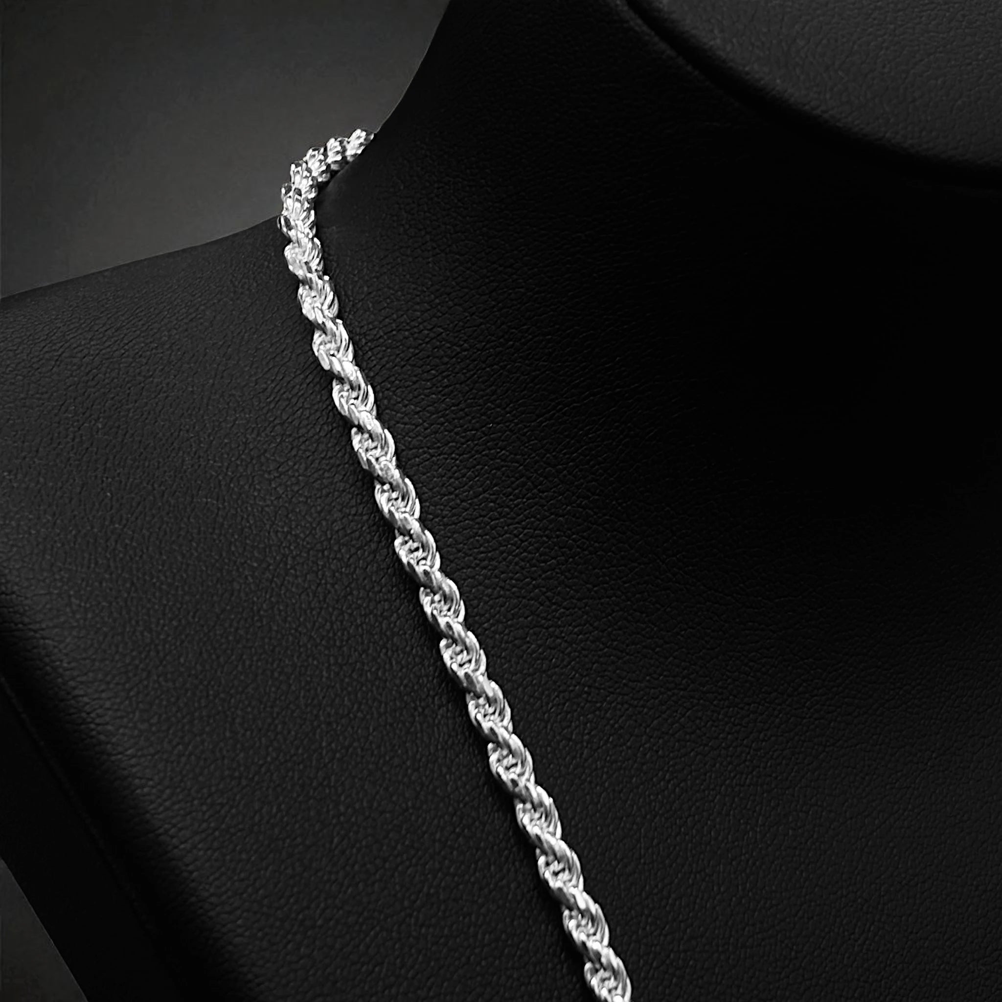 3,2MM KORDELKETTE - SILBER 925