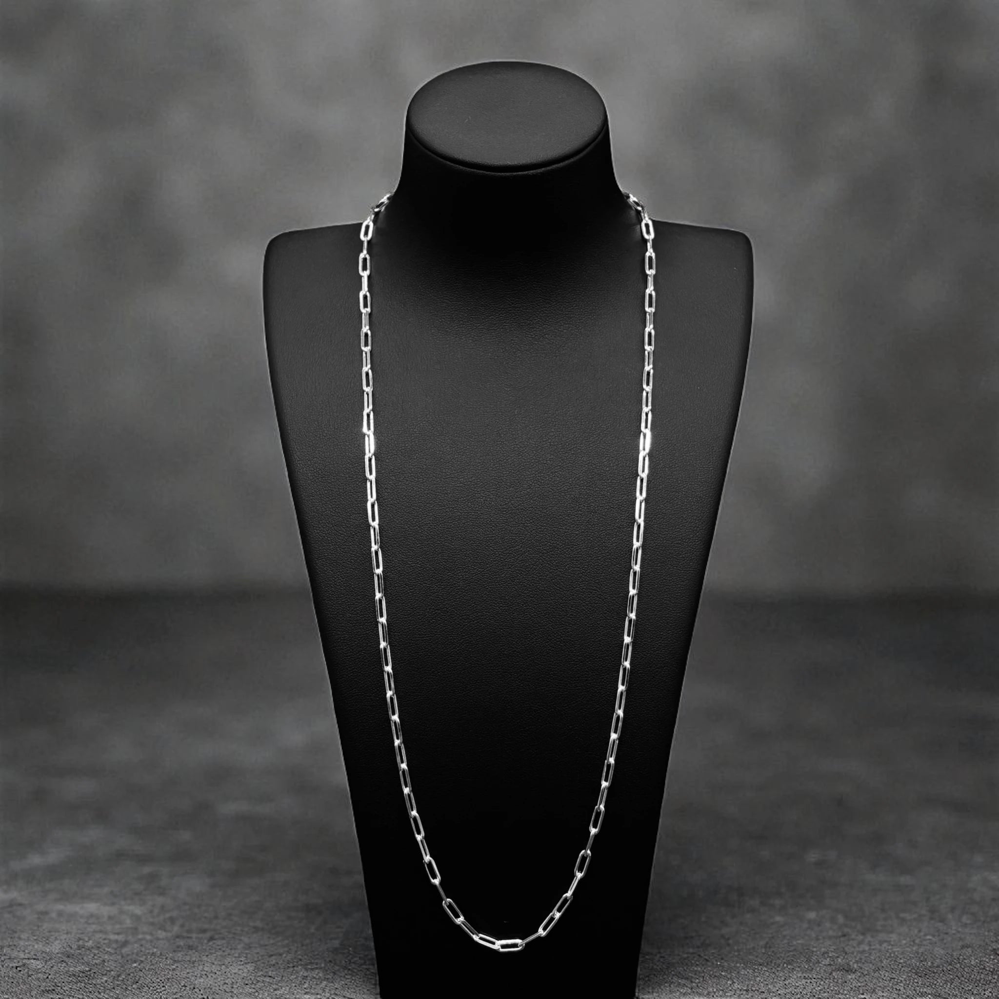 3,5MM PAPERCLIP KETTE - SILBER 925