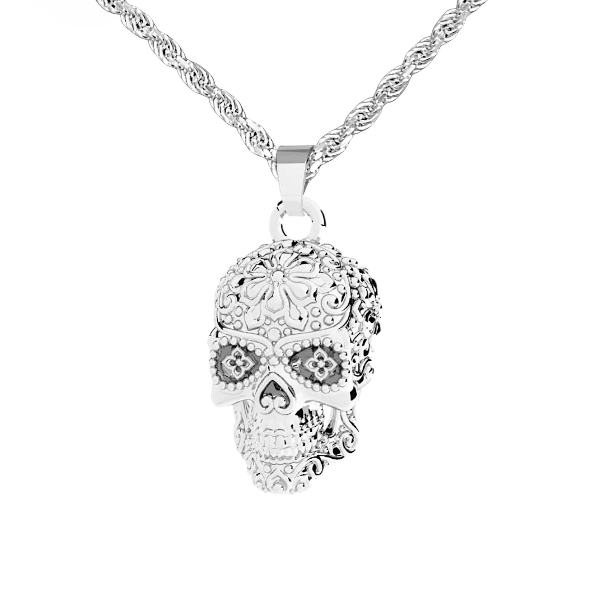 CALAVERA SCHÄDEL ANHÄNGER – SILBER 925