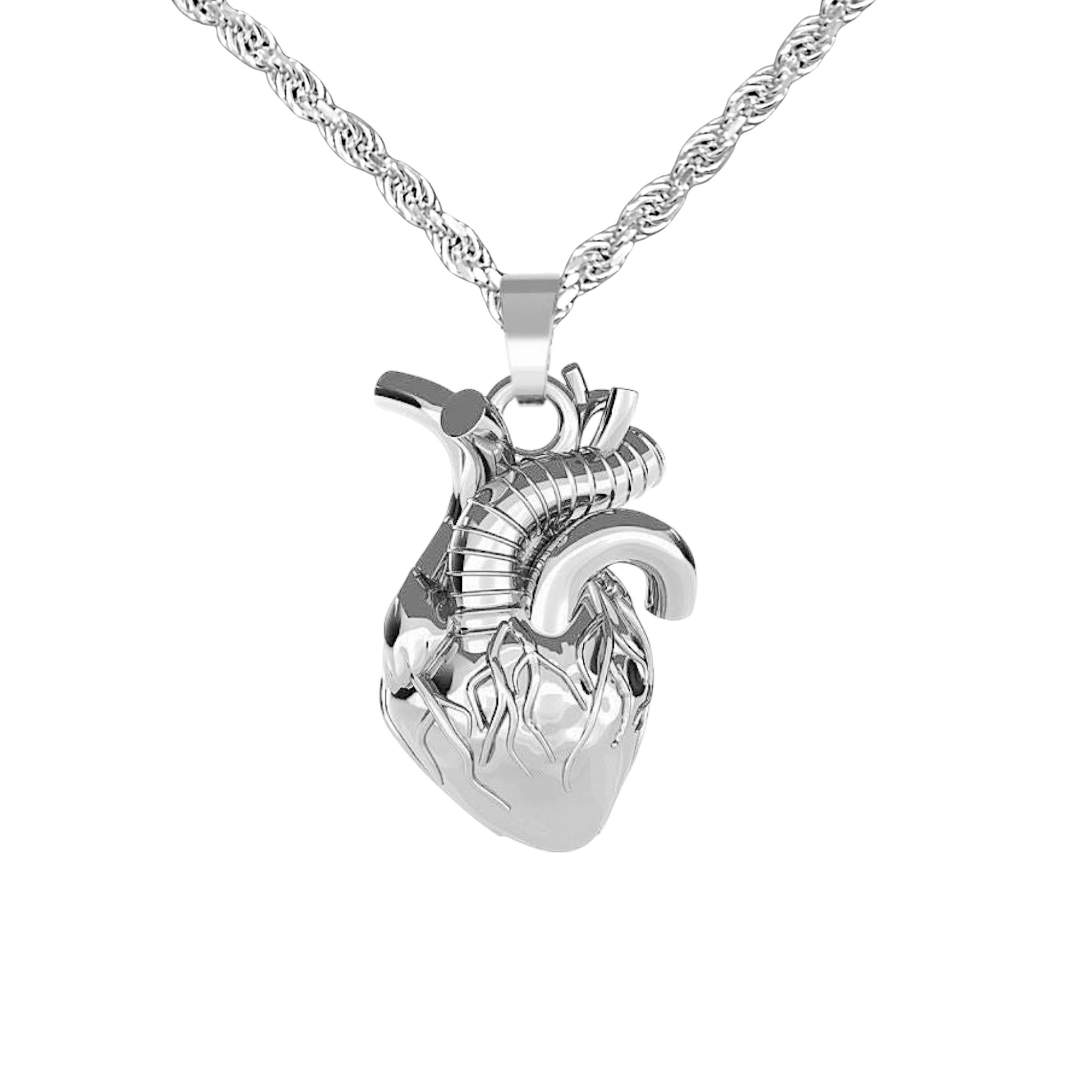 HERZ ANHÄNGER - SILBER 925