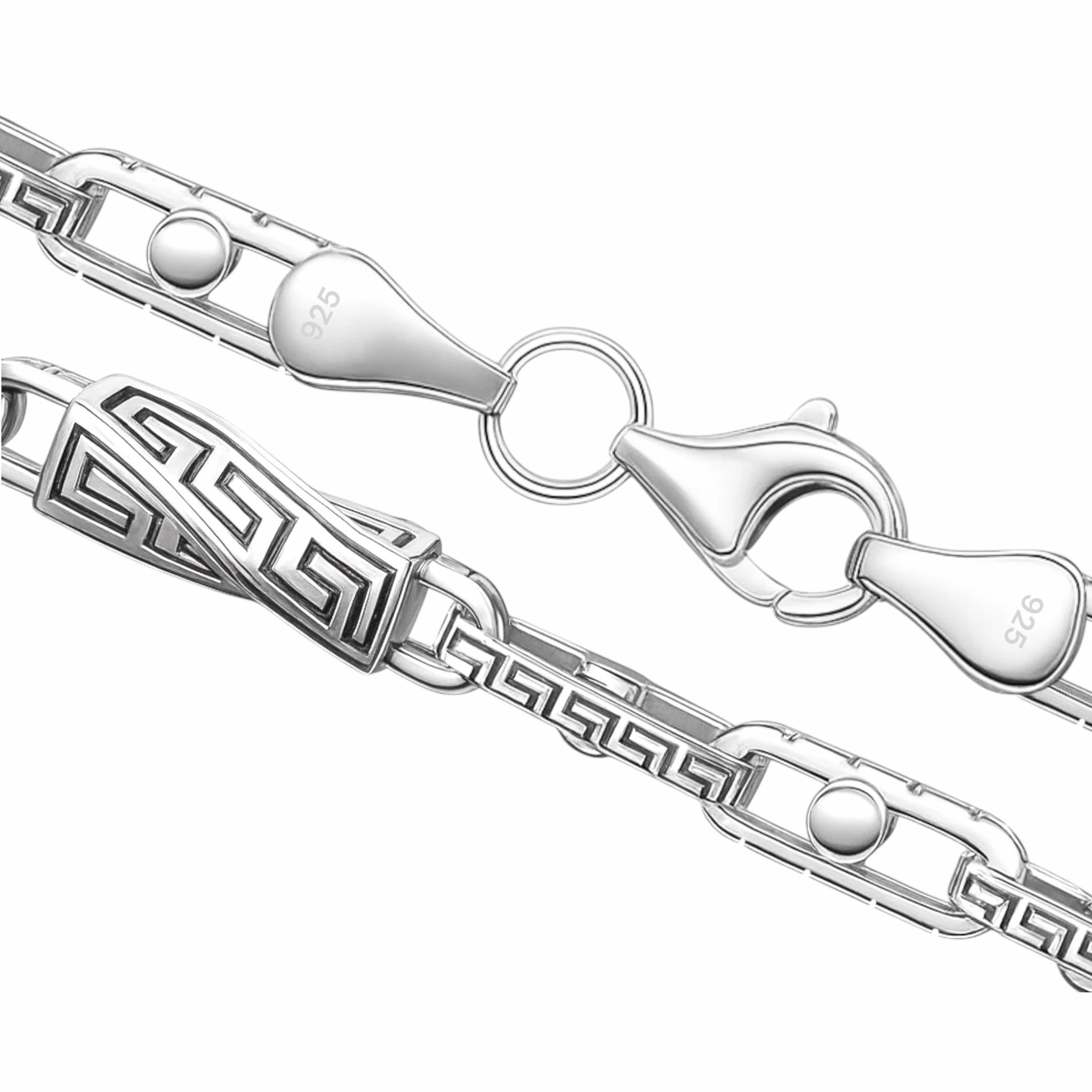 4MM SANTORINI ARMBAND - SILBER 925