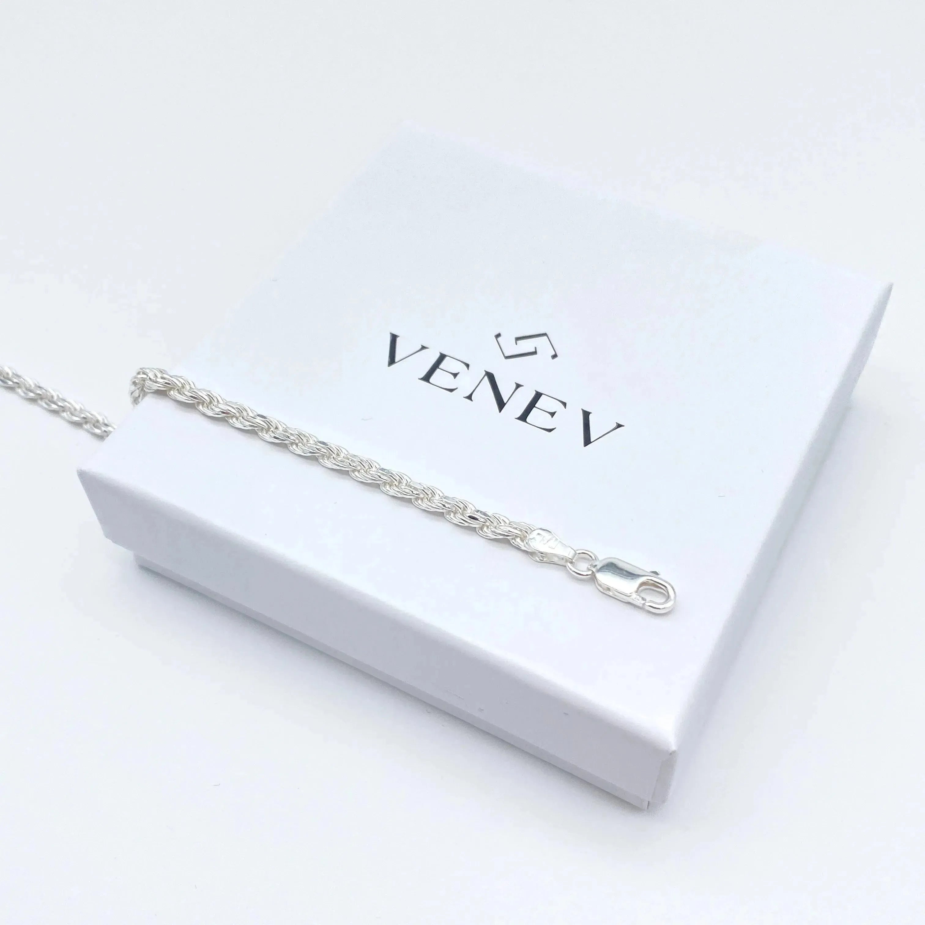 KORDELKETTE 925 SILBER 3.2MM - VENEV