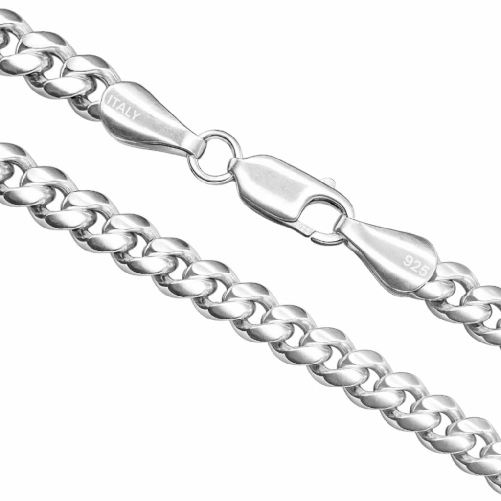 4,8MM MIAMI CUBAN LINK PANZERKETTE - SILBER 925