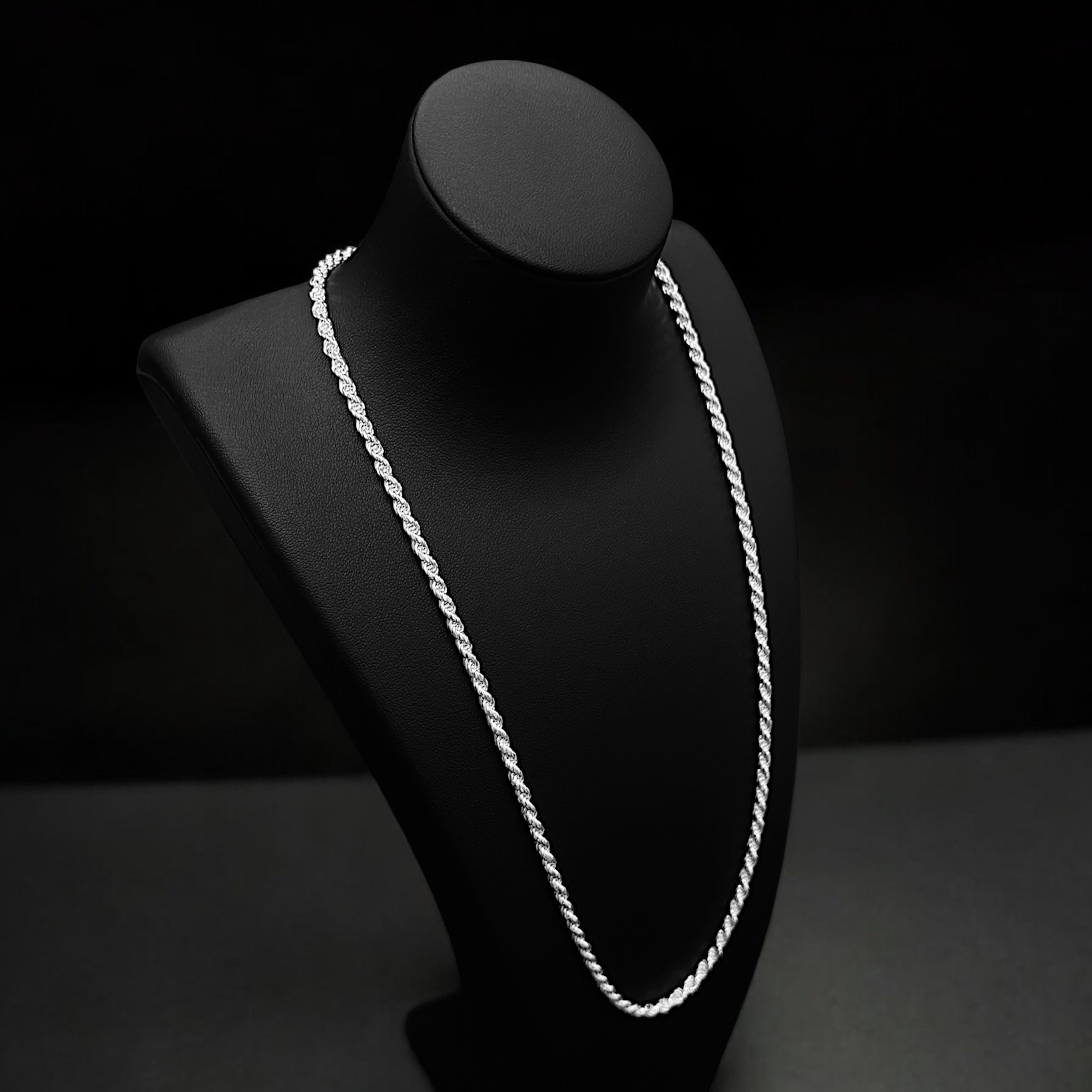 3,2MM KORDELKETTE - SILBER 925