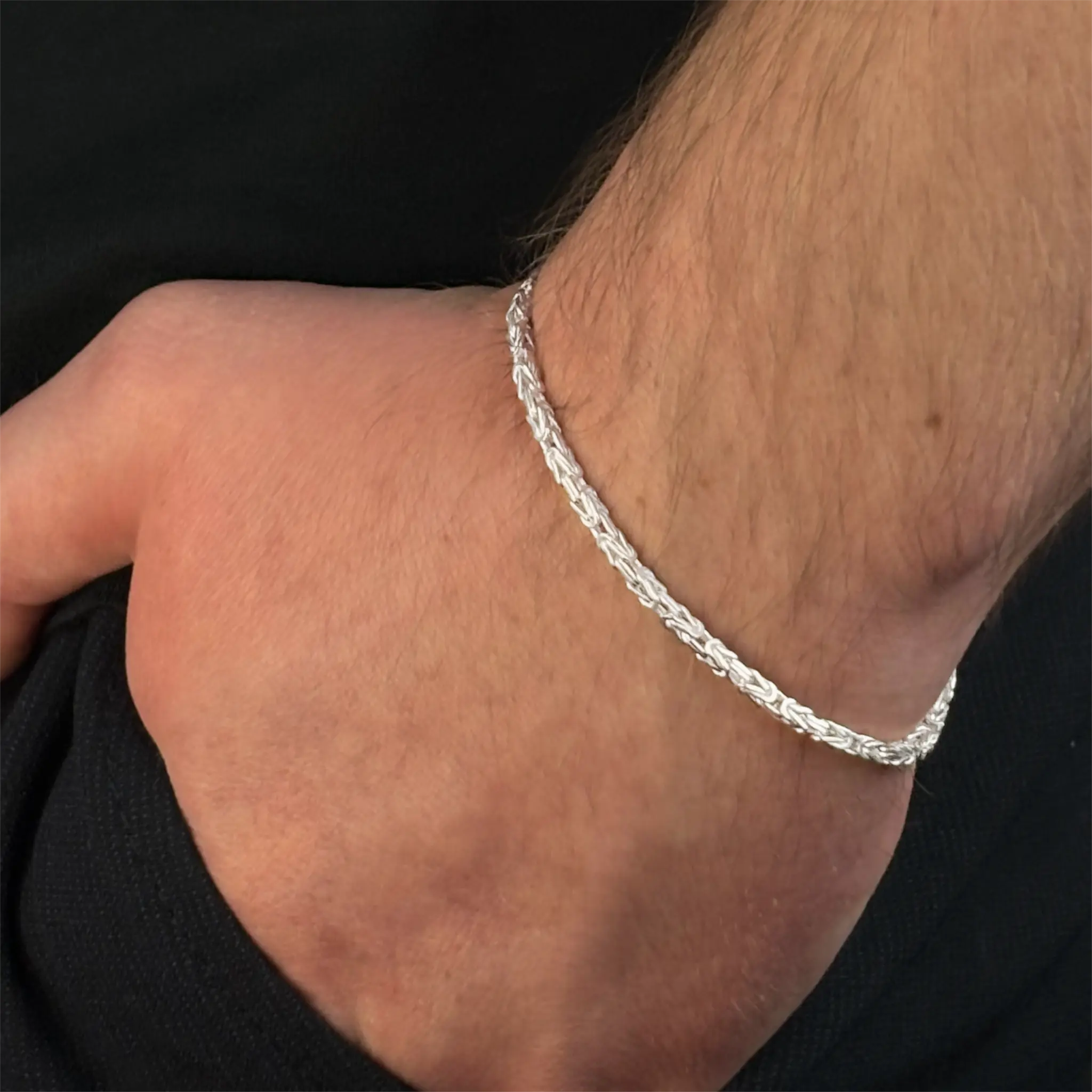 2,5MM KÖNIGSKETTEN ARMBAND - SILBER 925