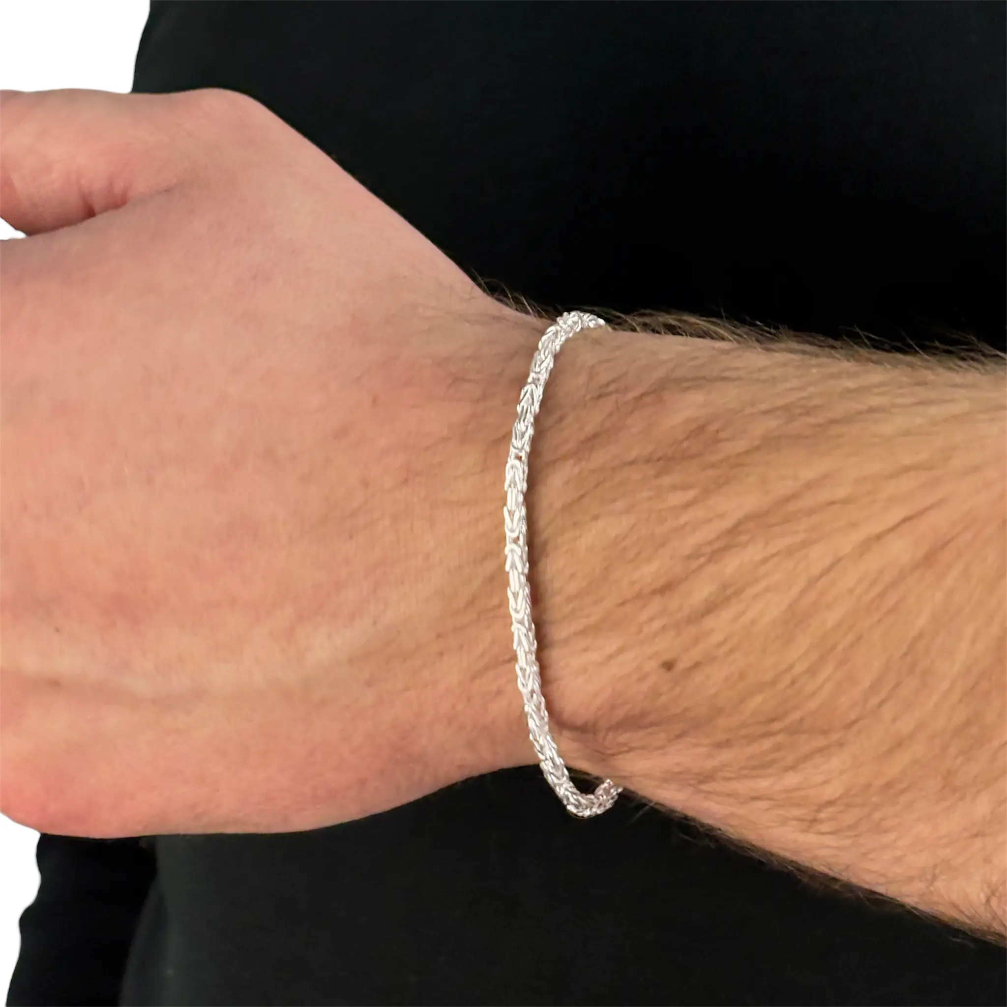 2,5MM KÖNIGSKETTEN ARMBAND - SILBER 925