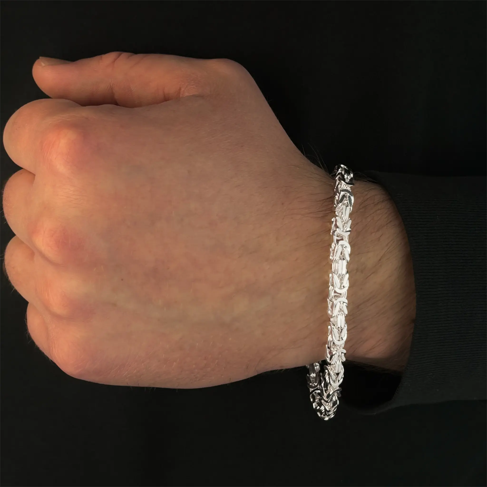 5,1MM KÖNIGSKETTEN ARMBAND - SILBER 925