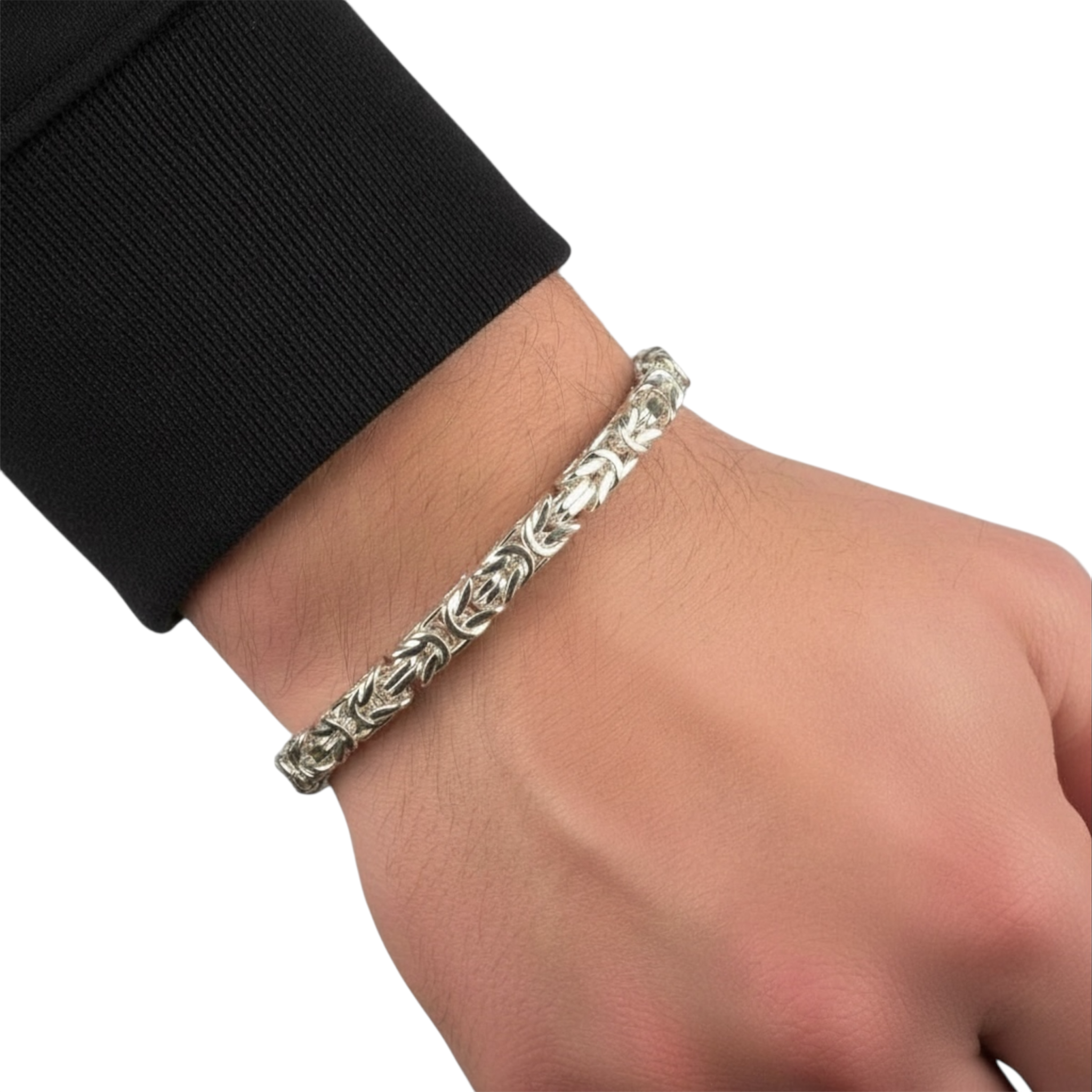 5,1MM KÖNIGSKETTEN ARMBAND - SILBER 925