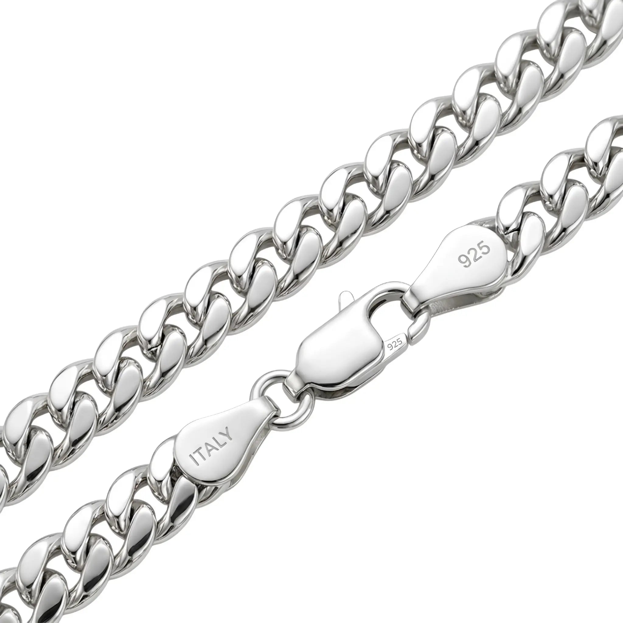 4,8MM MIAMI CUBAN LINK PANZERKETTEN ARMBAND - SILBER 925