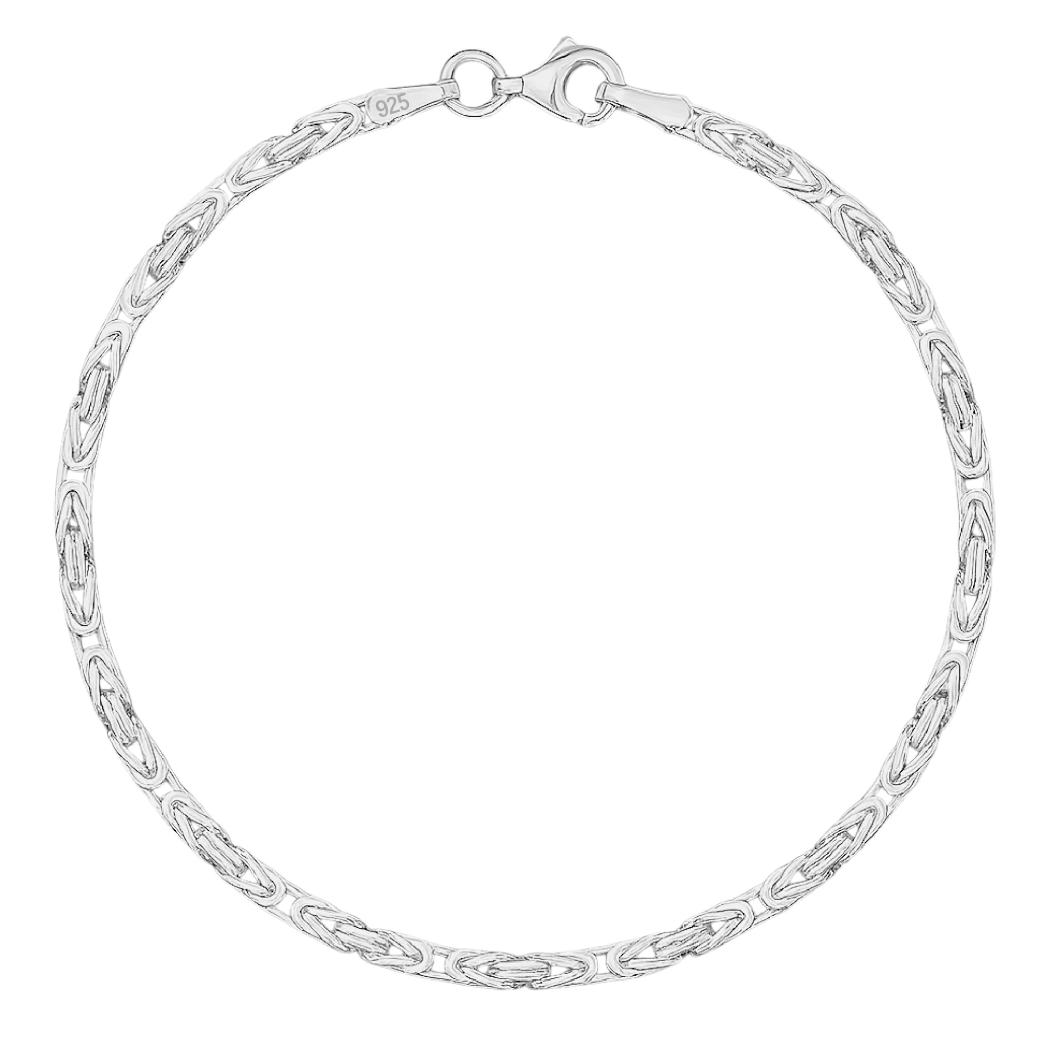 2,5MM KÖNIGSKETTEN ARMBAND - SILBER 925