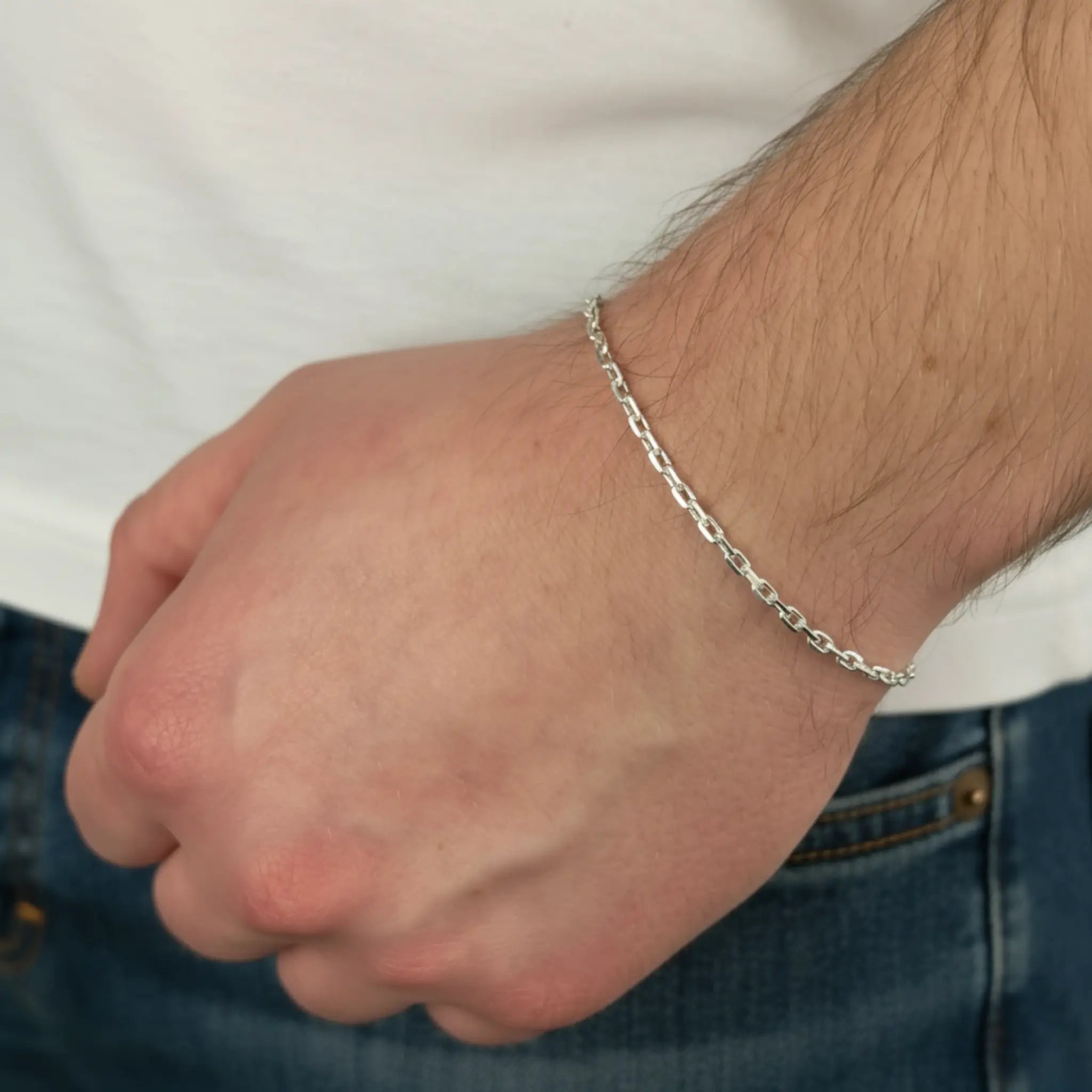 2,6MM ANKERKETTEN ARMBAND - SILBER 925