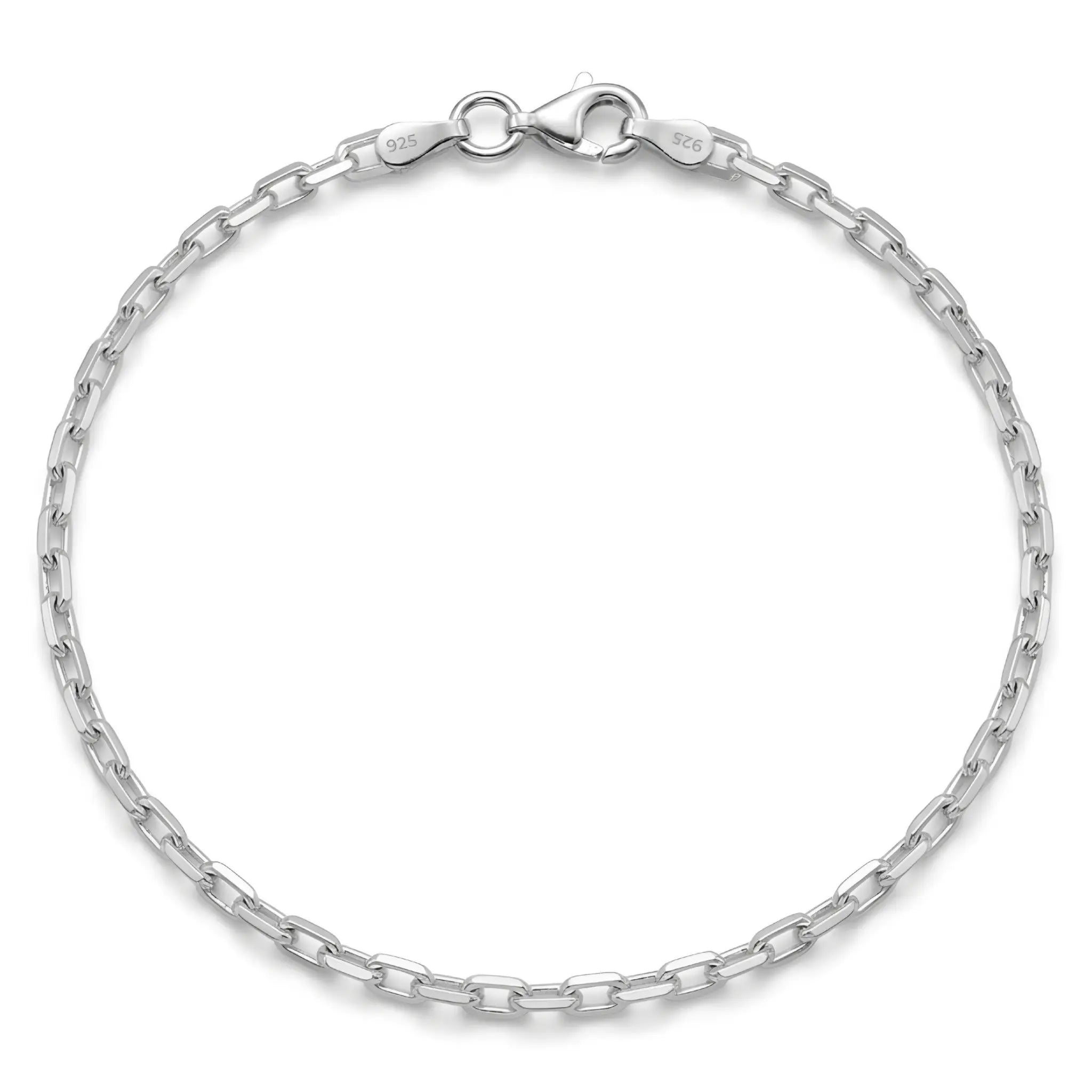 2,6MM ANKERKETTEN ARMBAND - SILBER 925