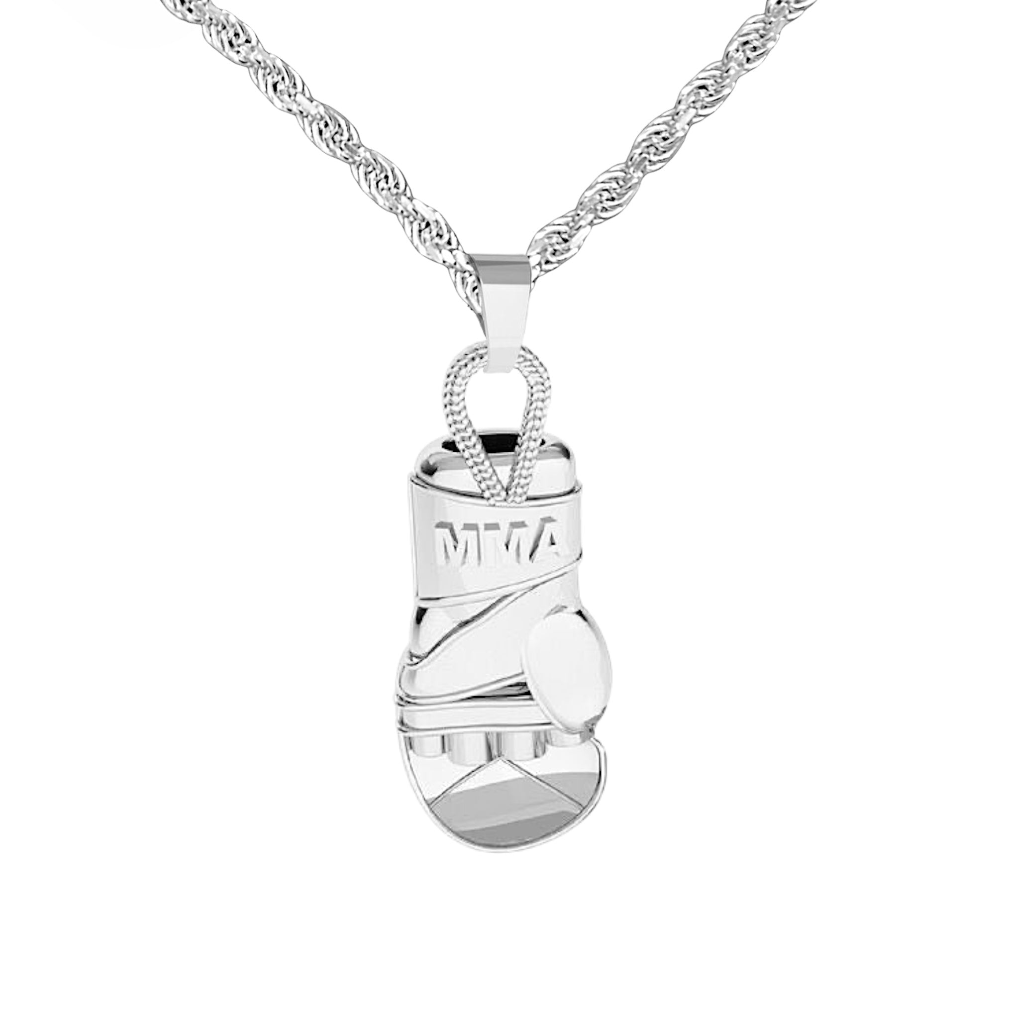 MMA HANDSCHUH ANHÄNGER - SILBER 925