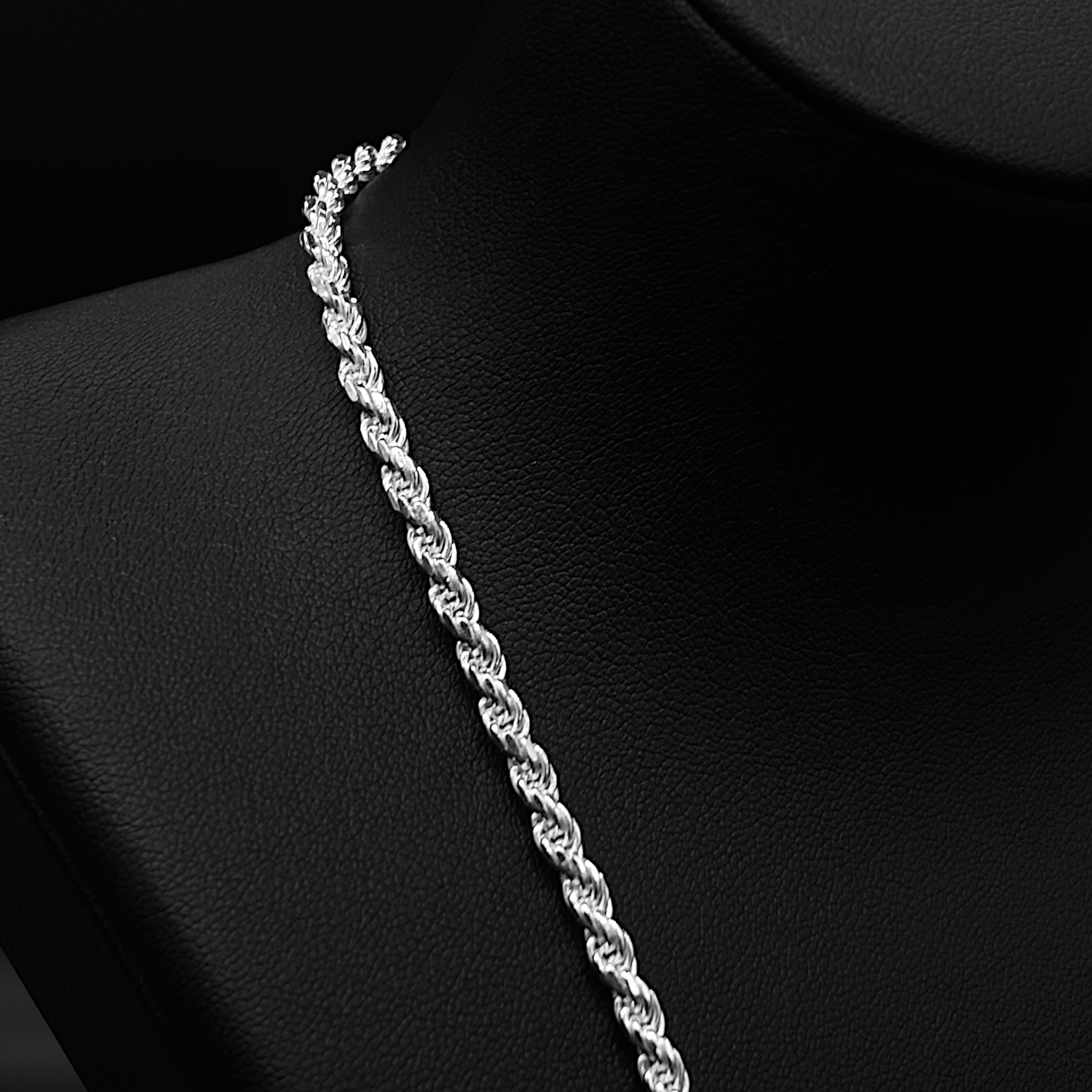 3,2MM KORDELKETTE - SILBER 925