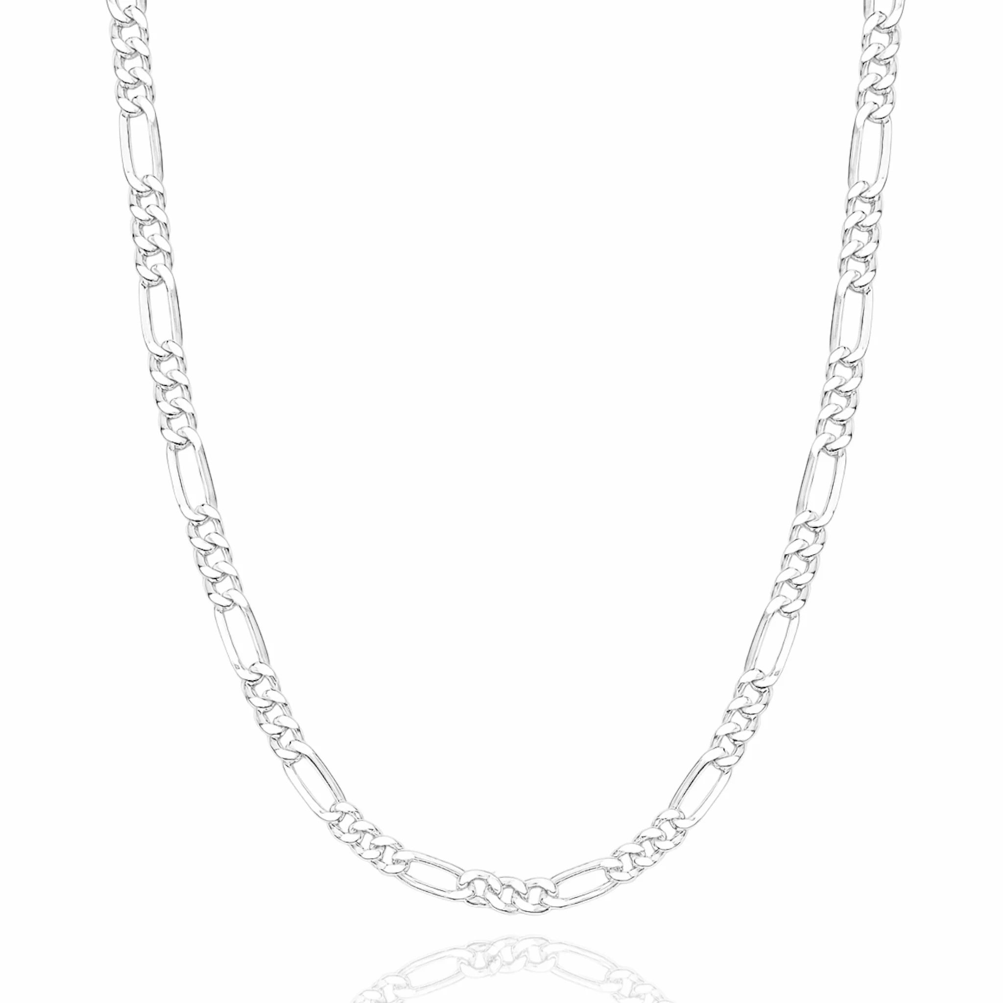 2,8MM FIGAROKETTE - SILBER 925