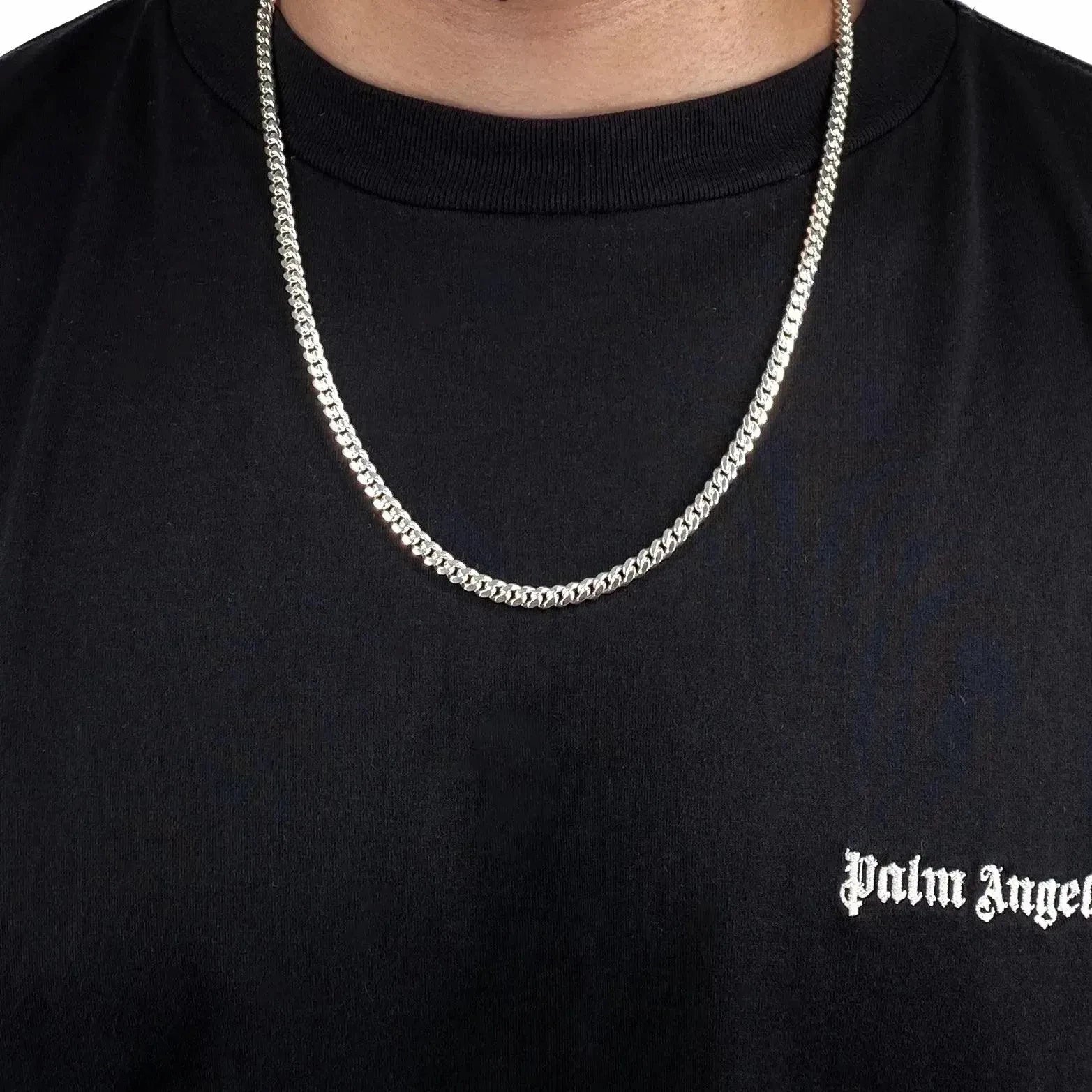 4,8MM MIAMI CUBAN LINK PANZERKETTE - SILBER 925