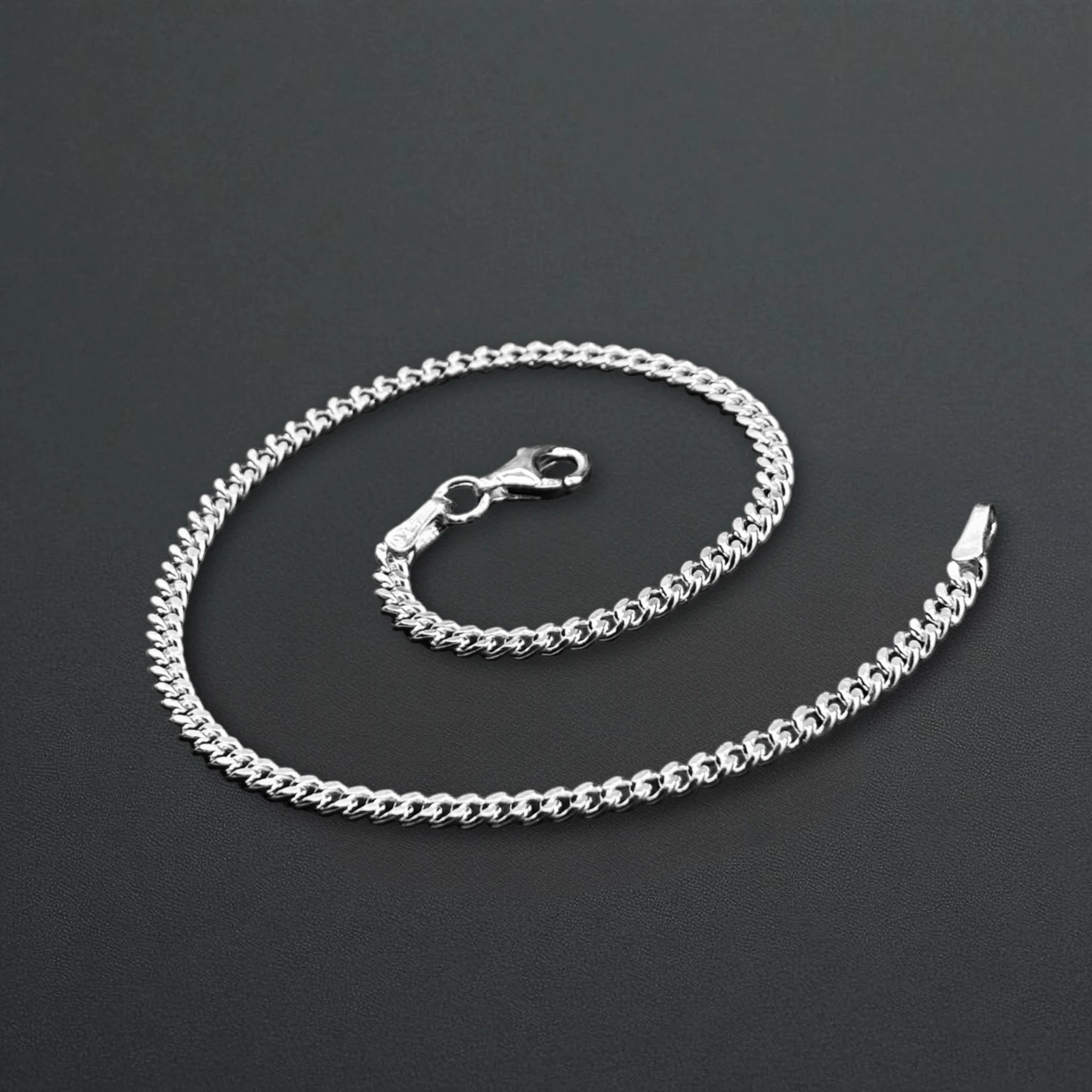 2,8MM MIAMI CUBAN LINK PANZERKETTEN ARMBAND - SILBER 925
