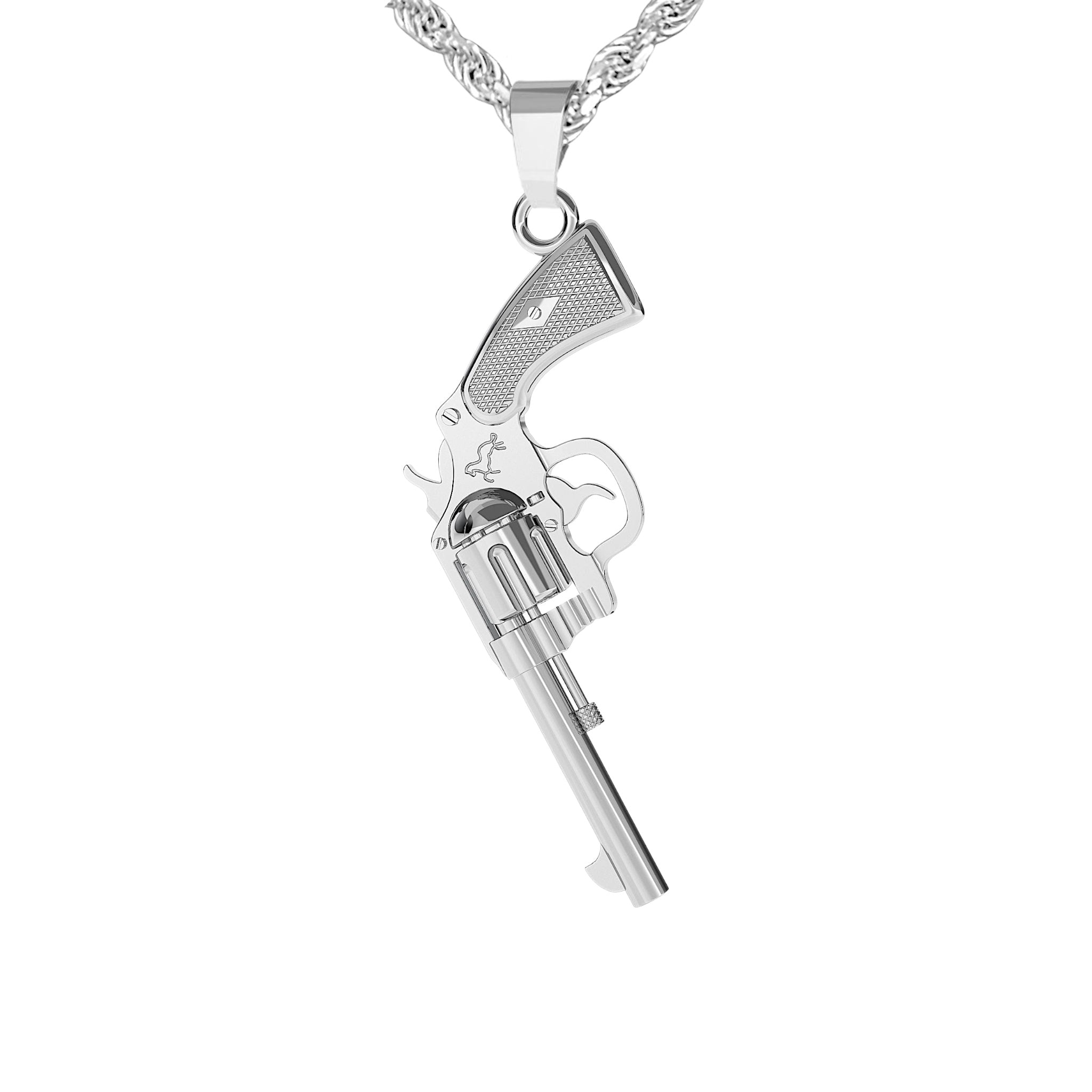 REVOLVER ANHÄNGER – SILBER 925