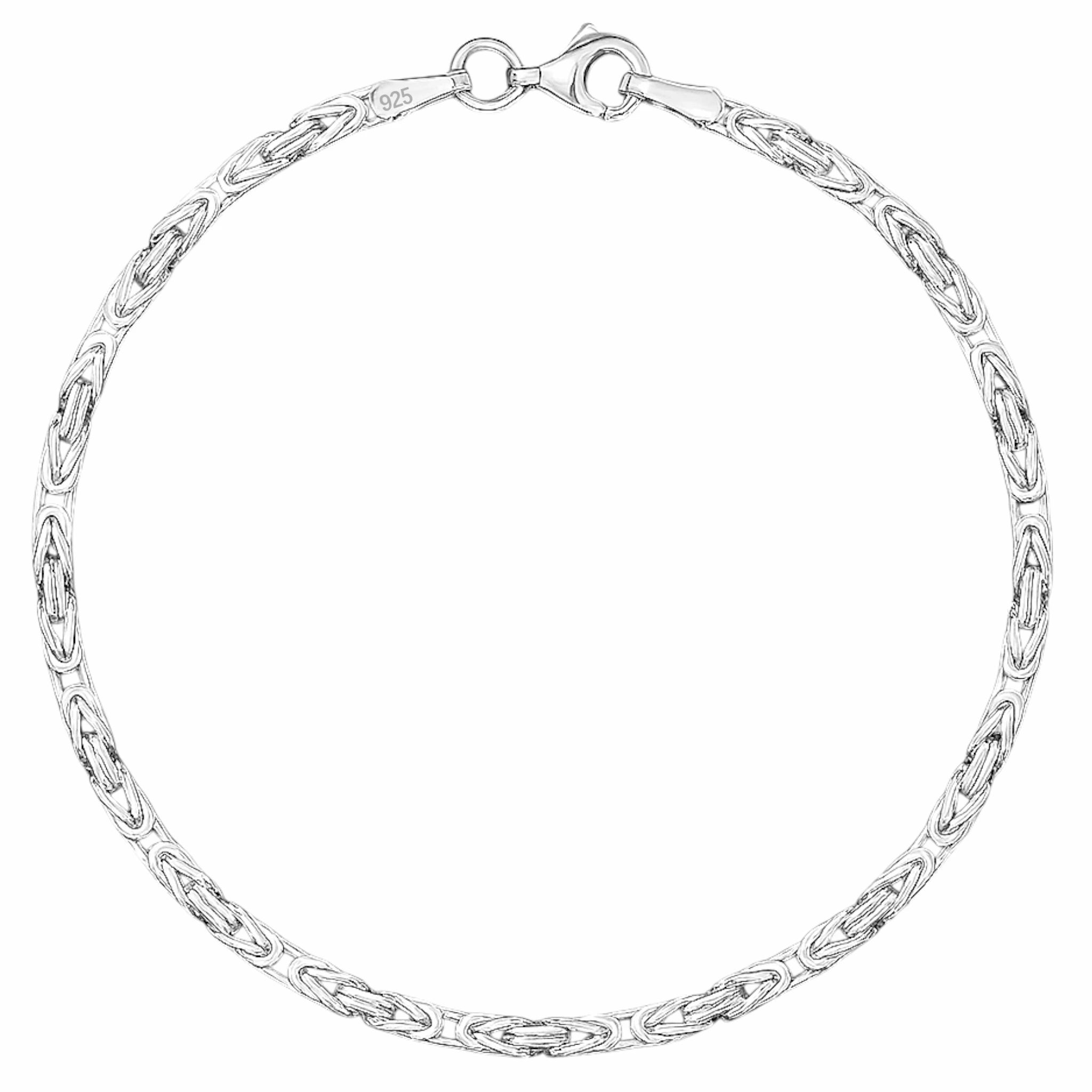 2,5MM KÖNIGSKETTEN ARMBAND - SILBER 925