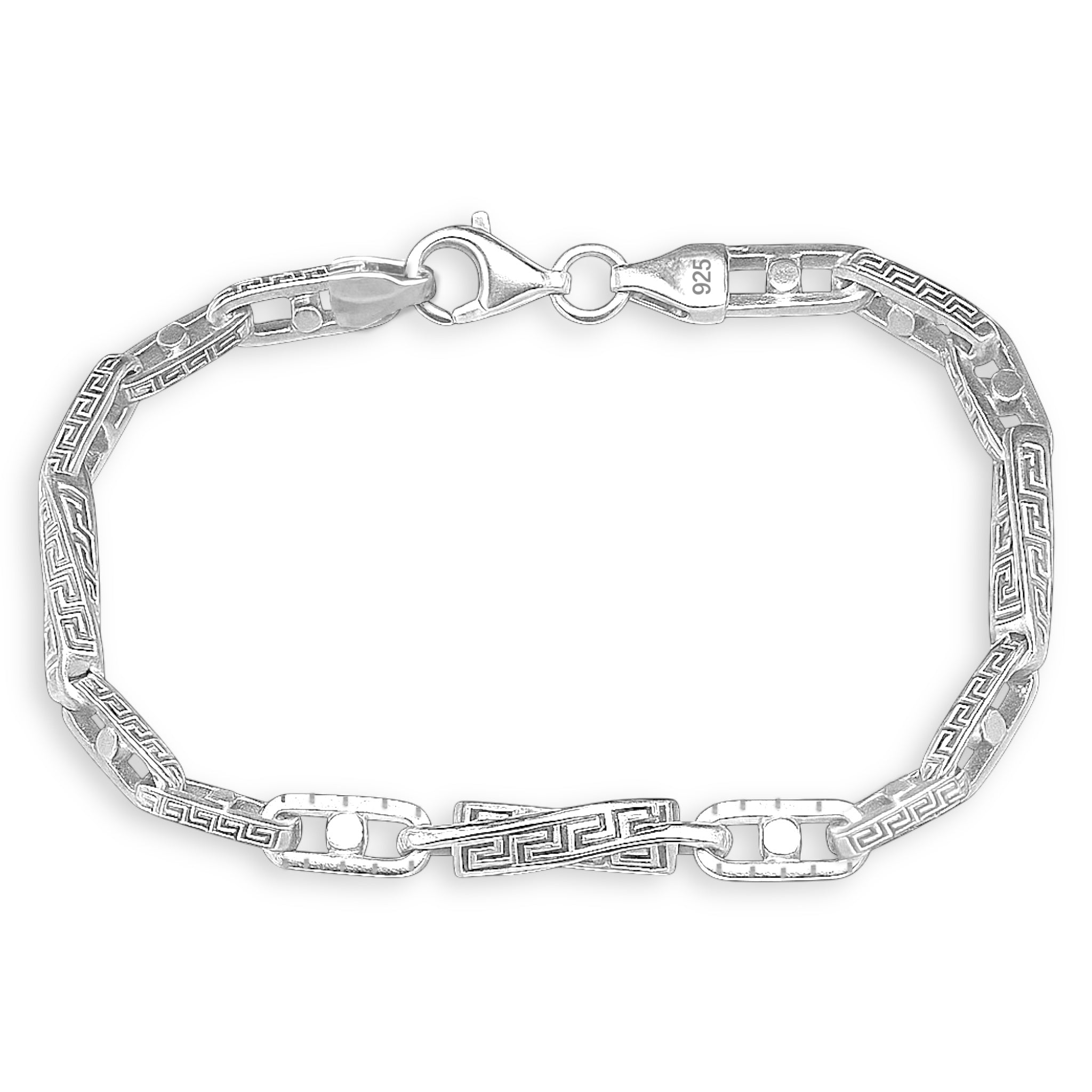 4MM SANTORINI ARMBAND - SILBER 925