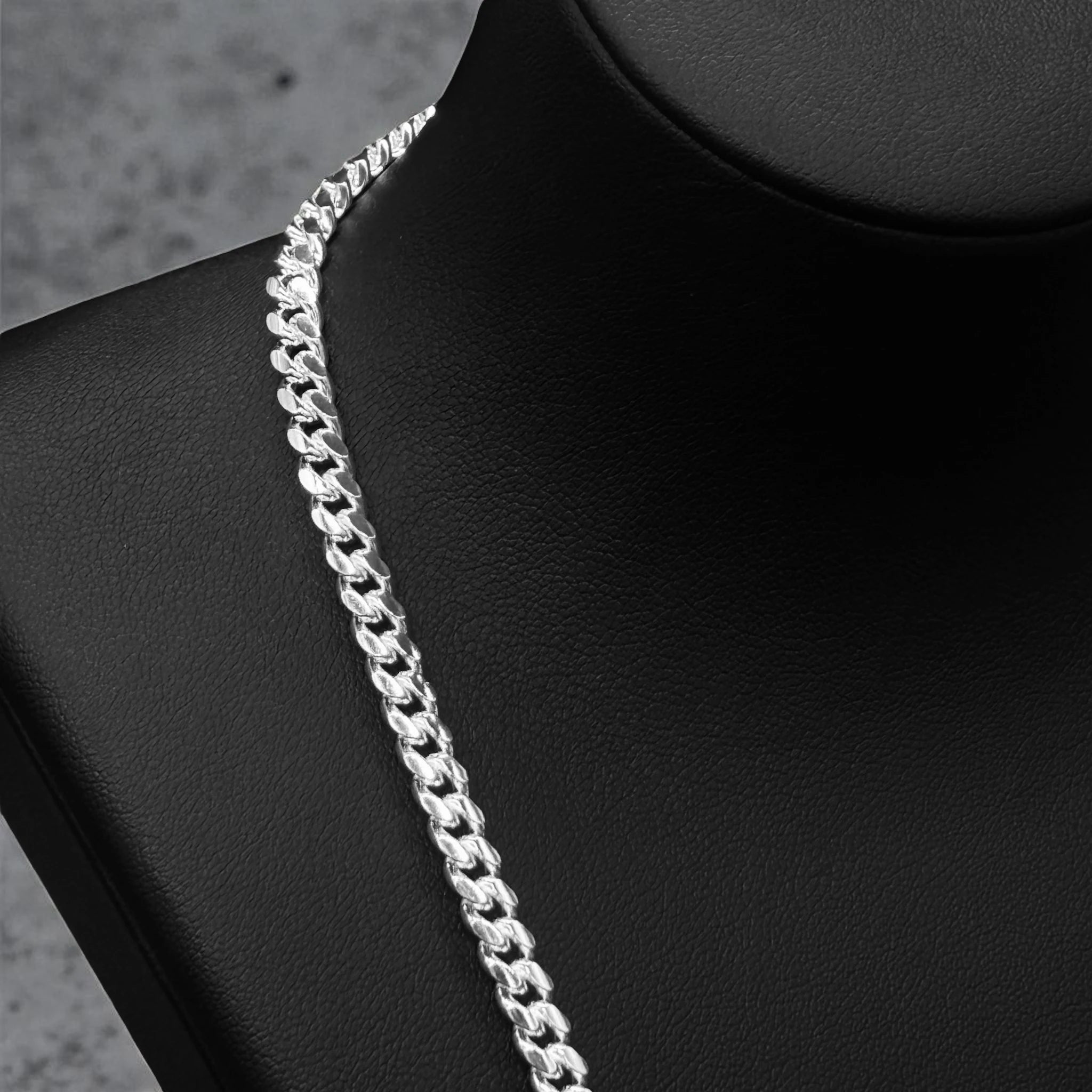 4,8MM MIAMI CUBAN LINK PANZERKETTE - SILBER 925