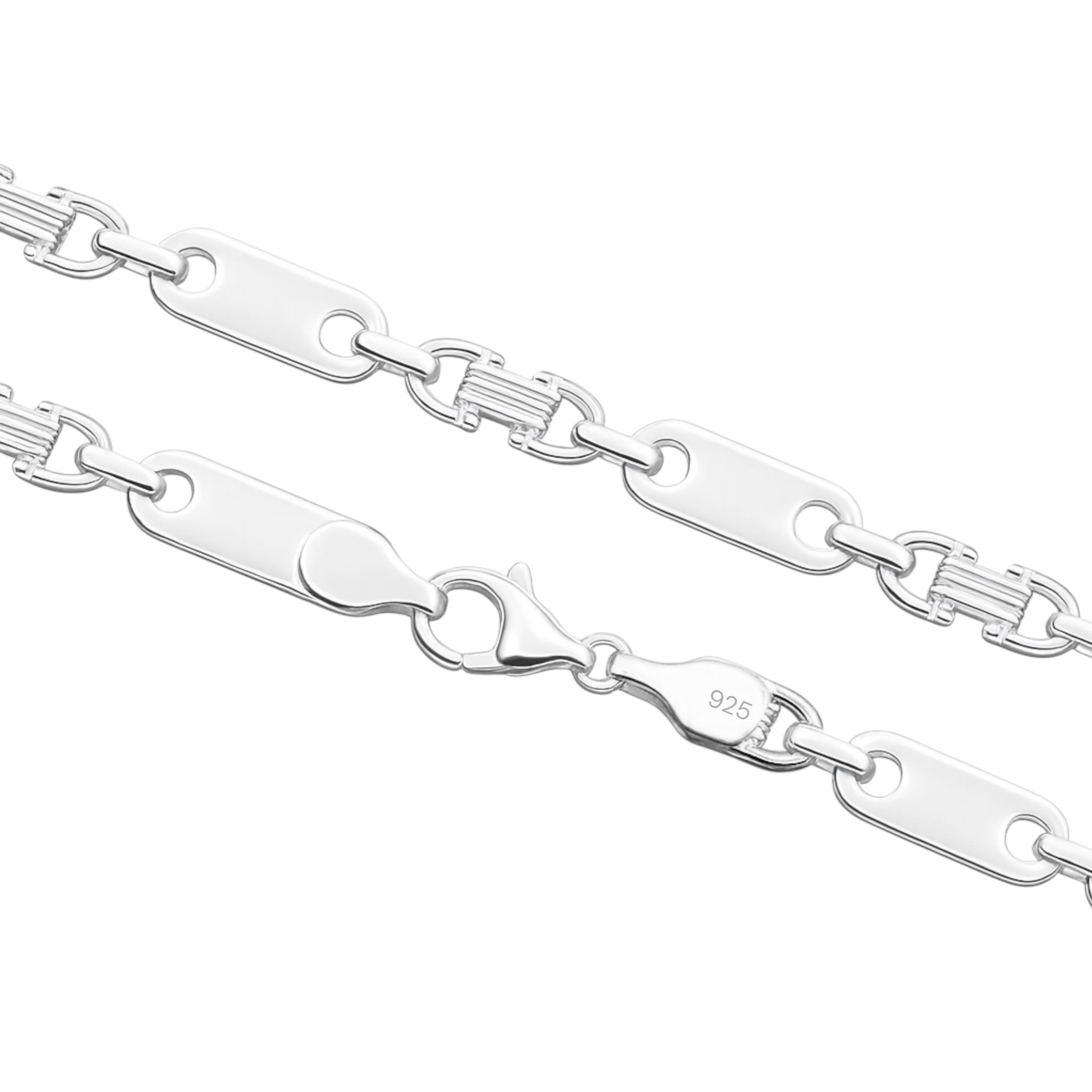 6MM PLATTENKETTE - SILBER 925