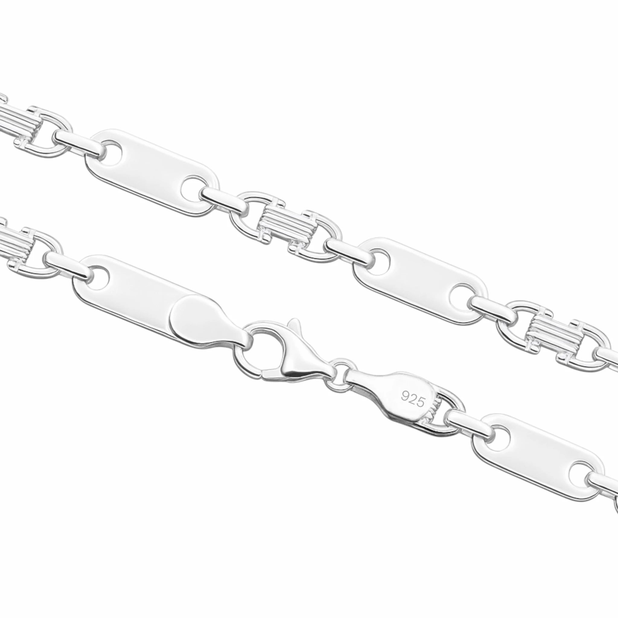 6MM PLATTENKETTE - SILBER 925