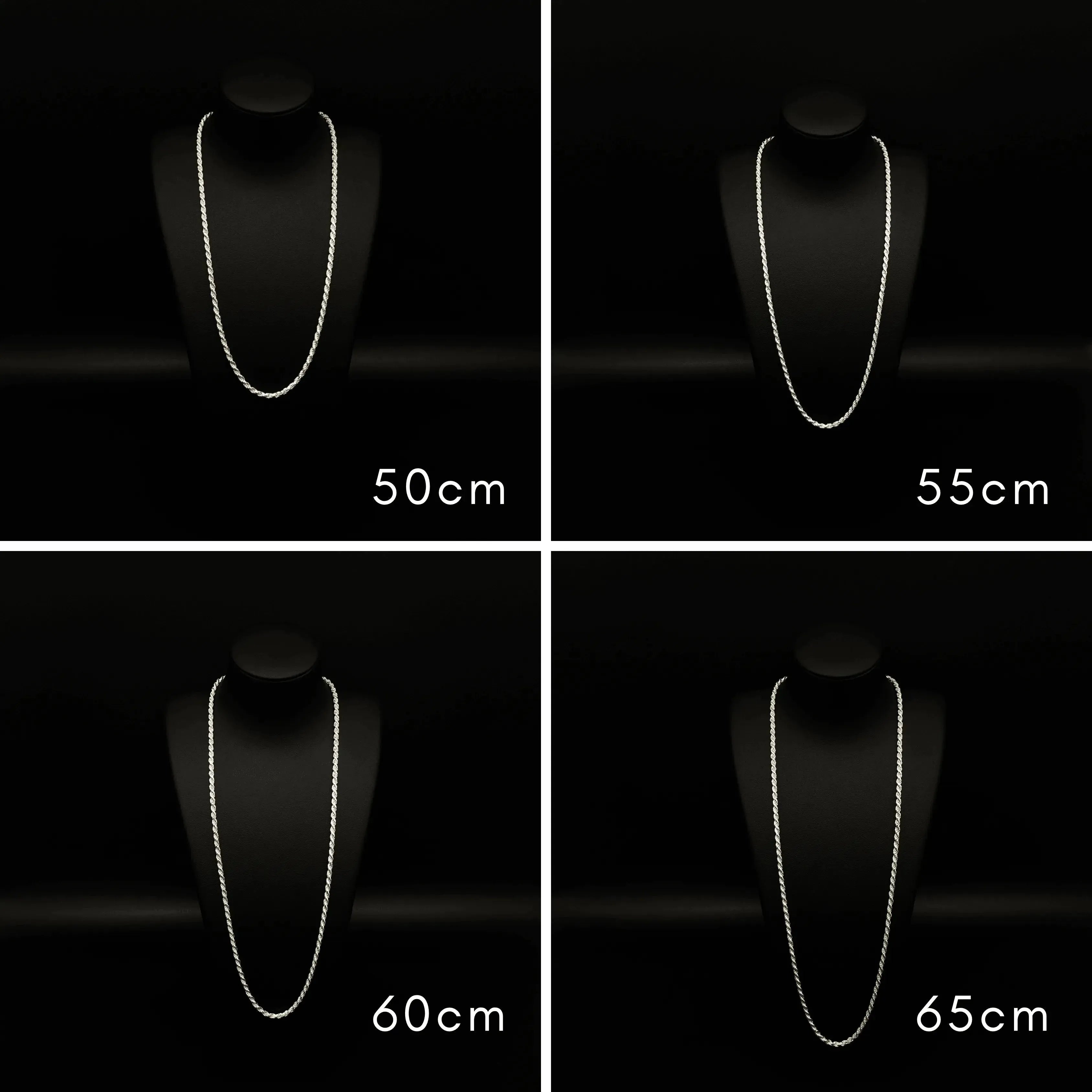 KORDELKETTE 925 SILBER 3.2MM - VENEV