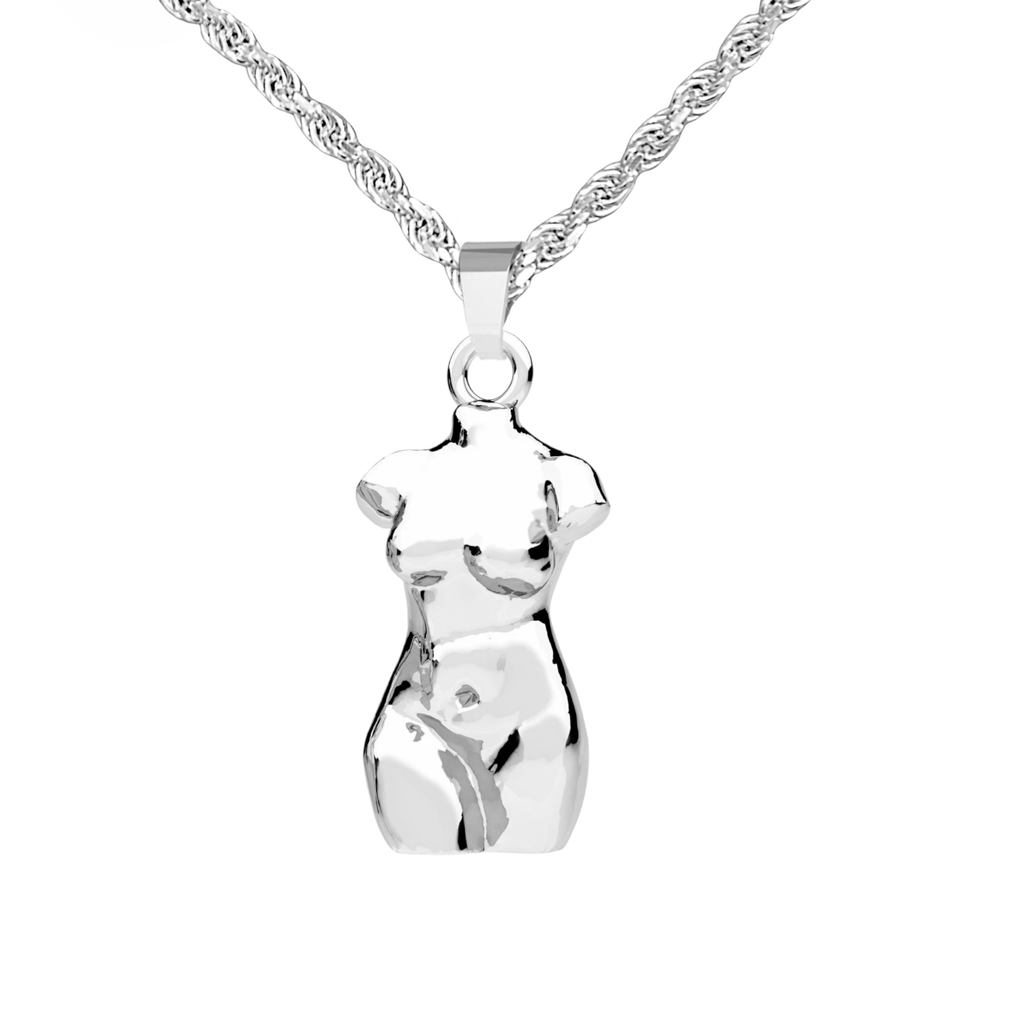TORSO ANHÄNGER - SILBER 925