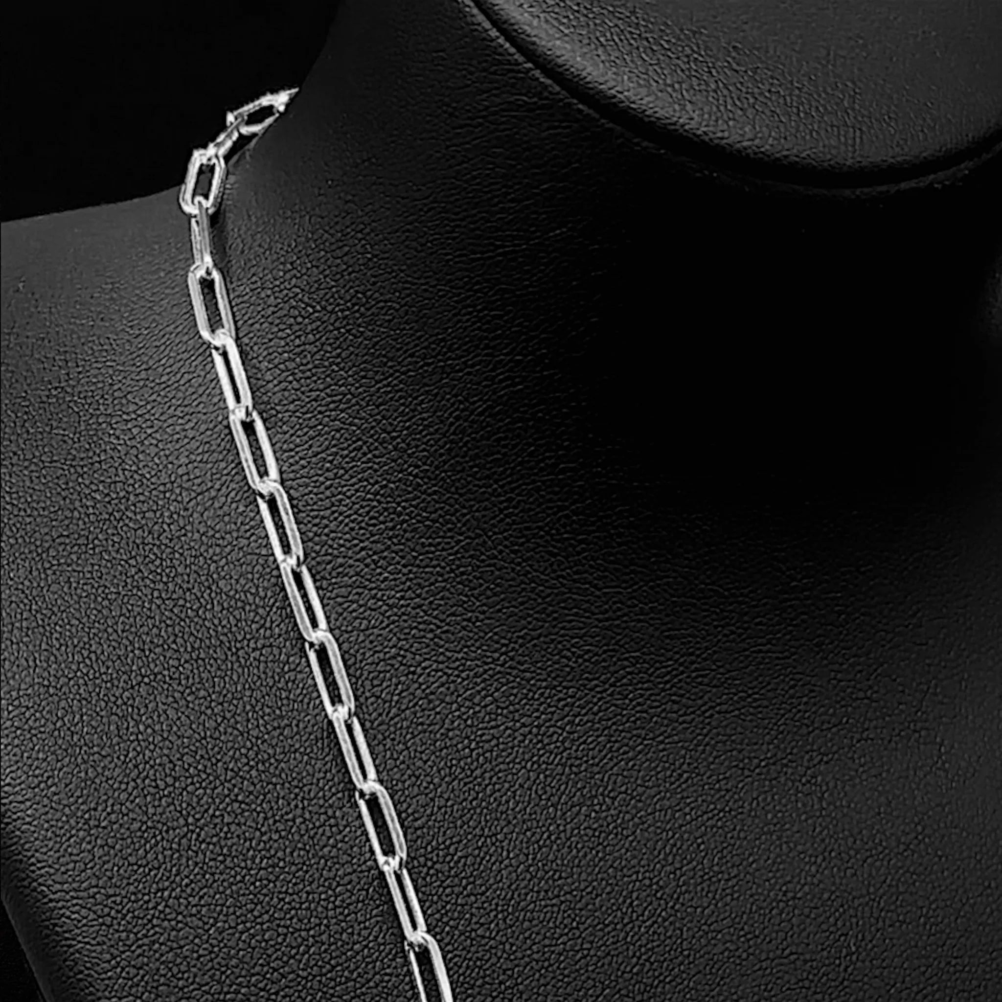 3,5MM PAPERCLIP KETTE - SILBER 925