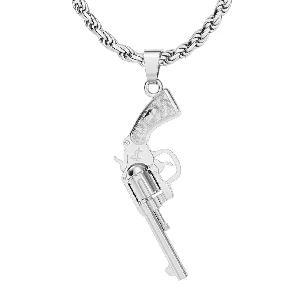 REVOLVER ANHÄNGER – SILBER 925