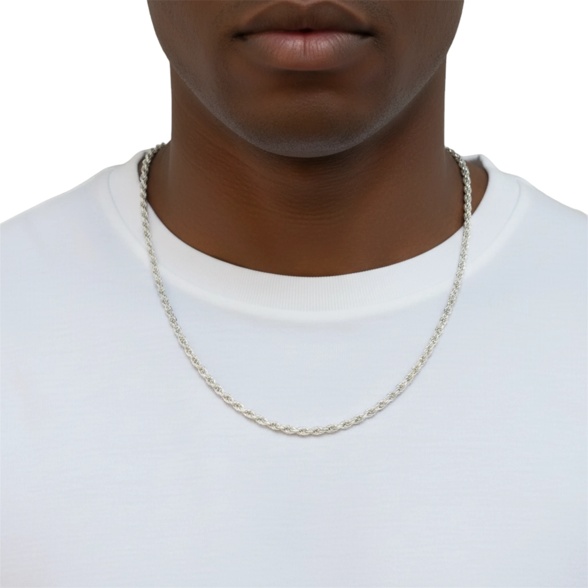 3,2MM KORDELKETTE - SILBER 925