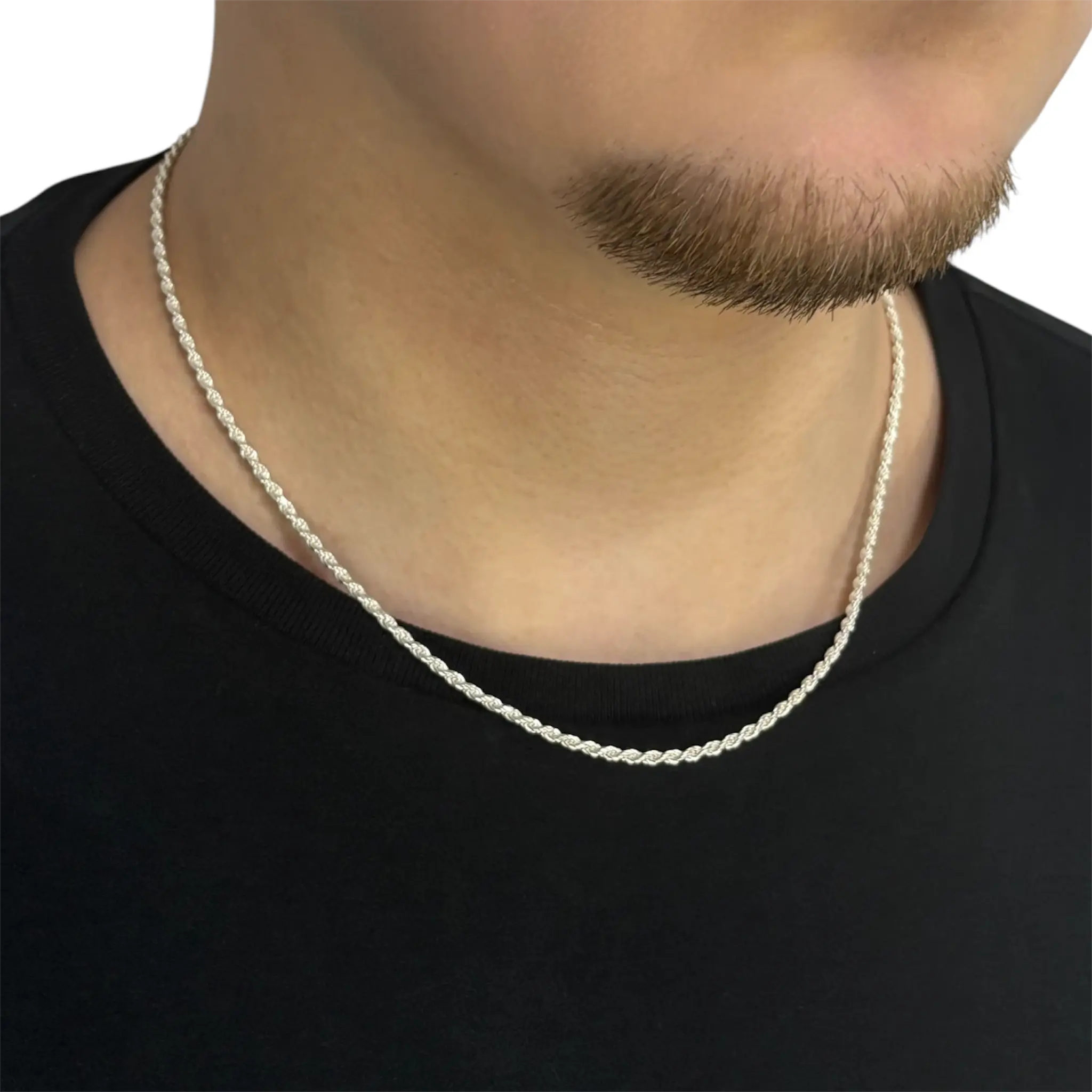 2,5MM KORDELKETTE - SILBER 925