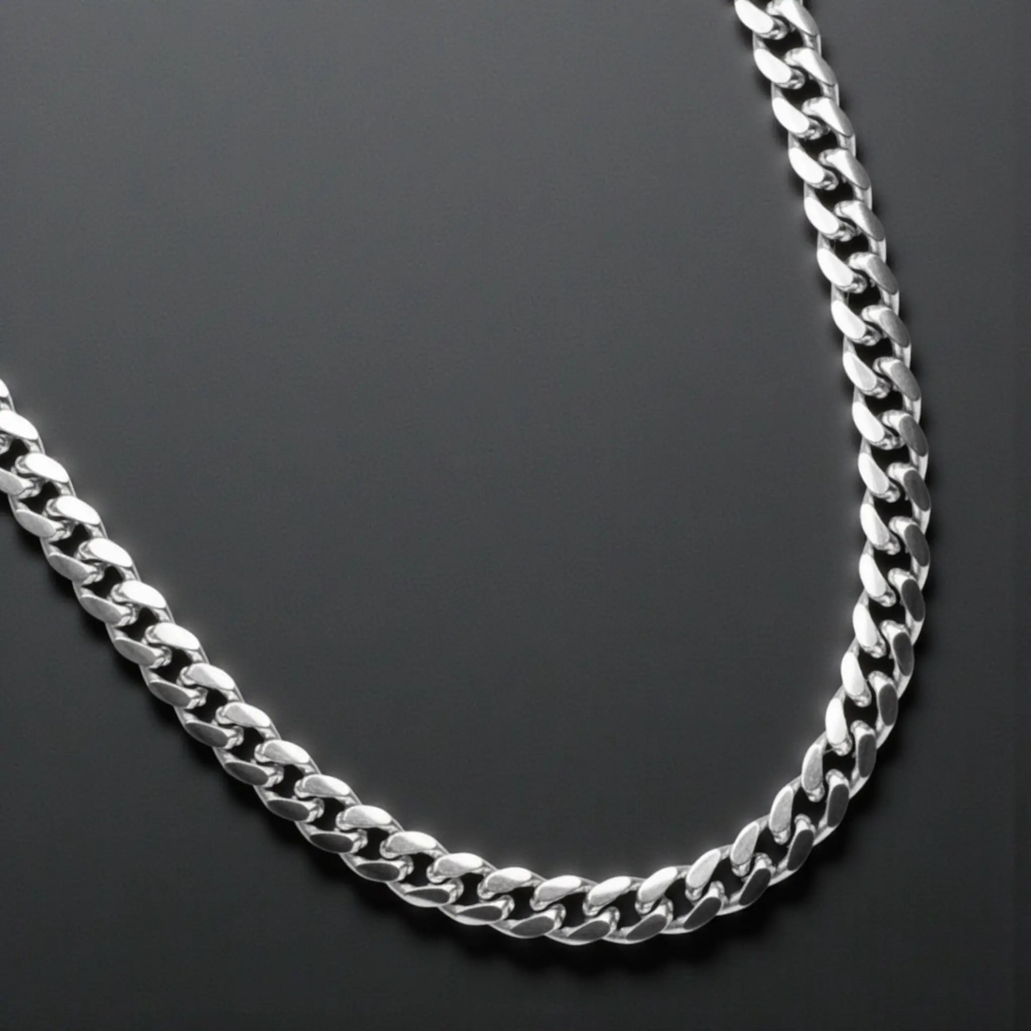 4,8MM MIAMI CUBAN LINK PANZERKETTE - SILBER 925